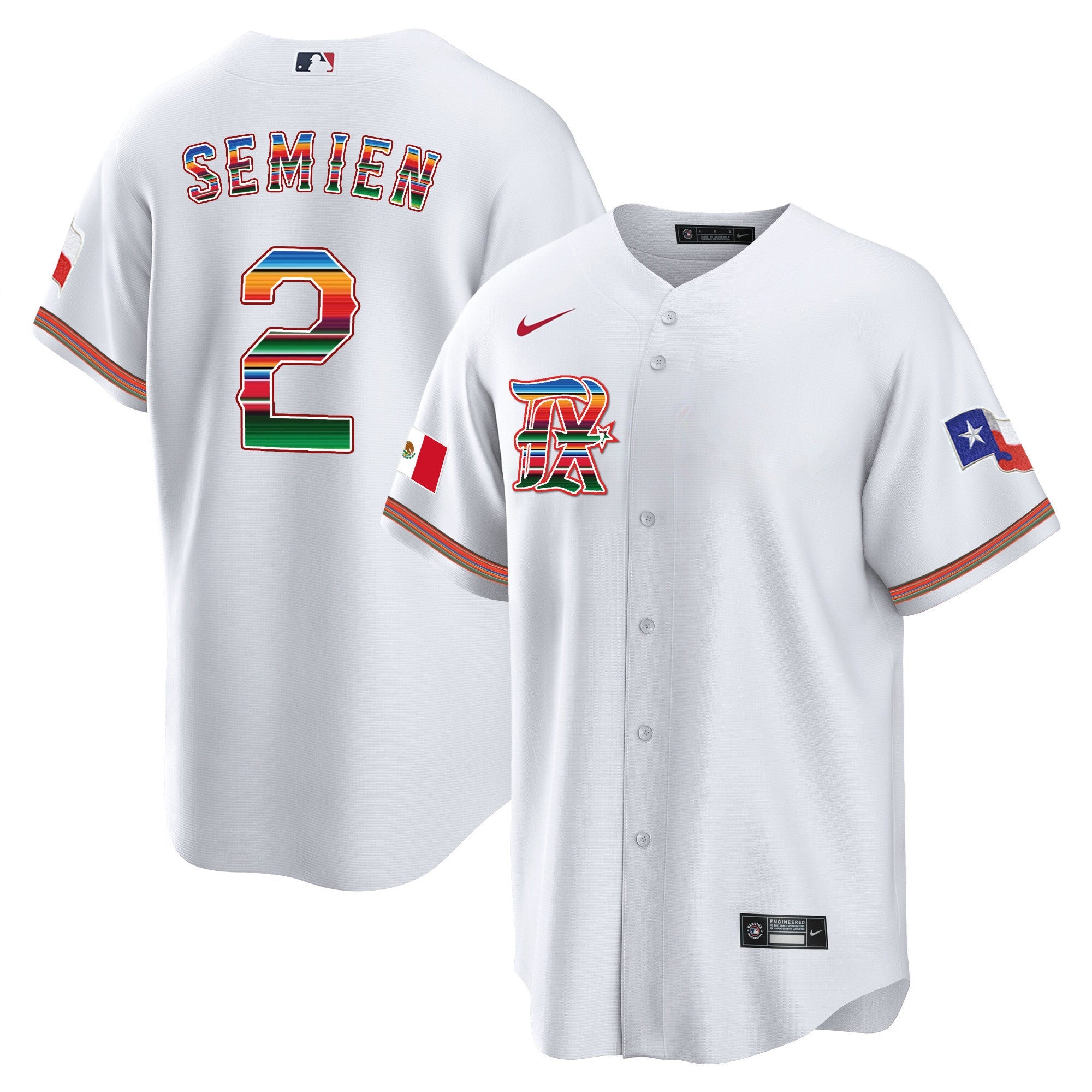 Men’s Texas Mexican Heritage Night Cool Base Jersey – City Connect