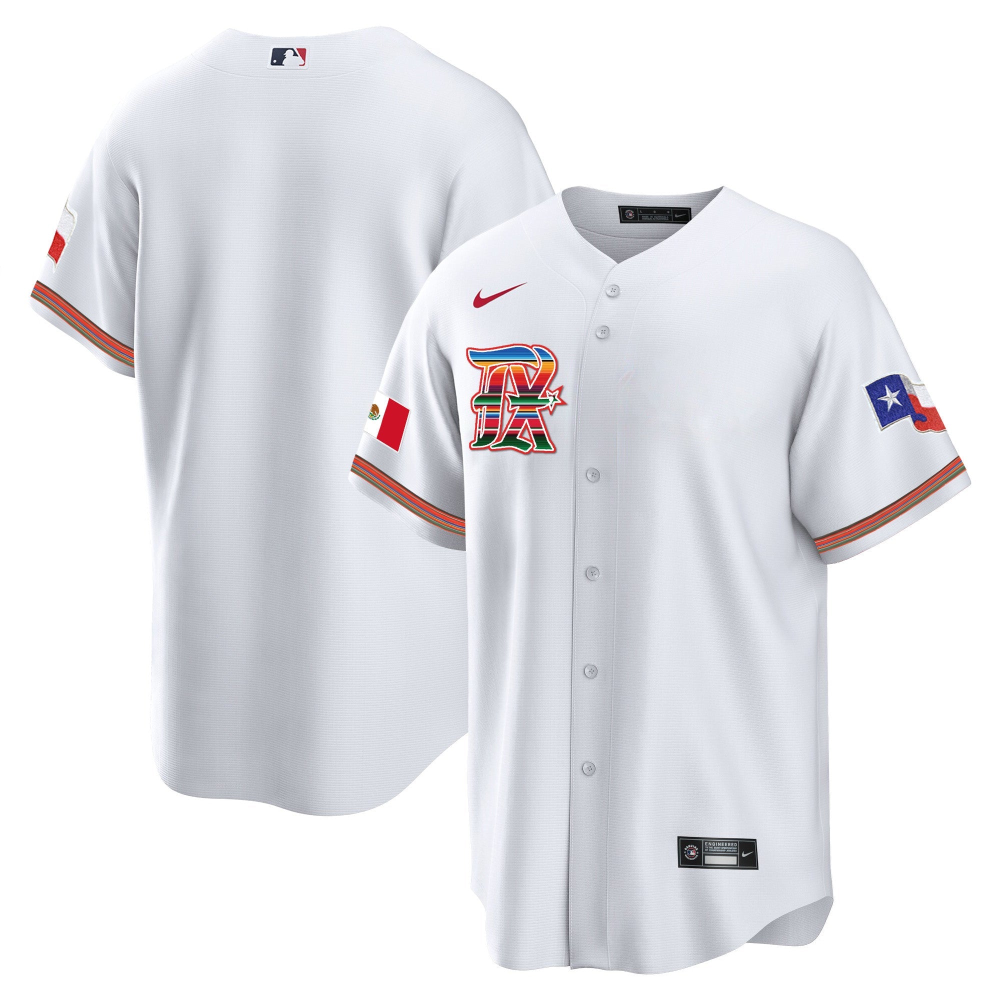 Men’s Texas Mexican Heritage Night Cool Base Jersey – City Connect