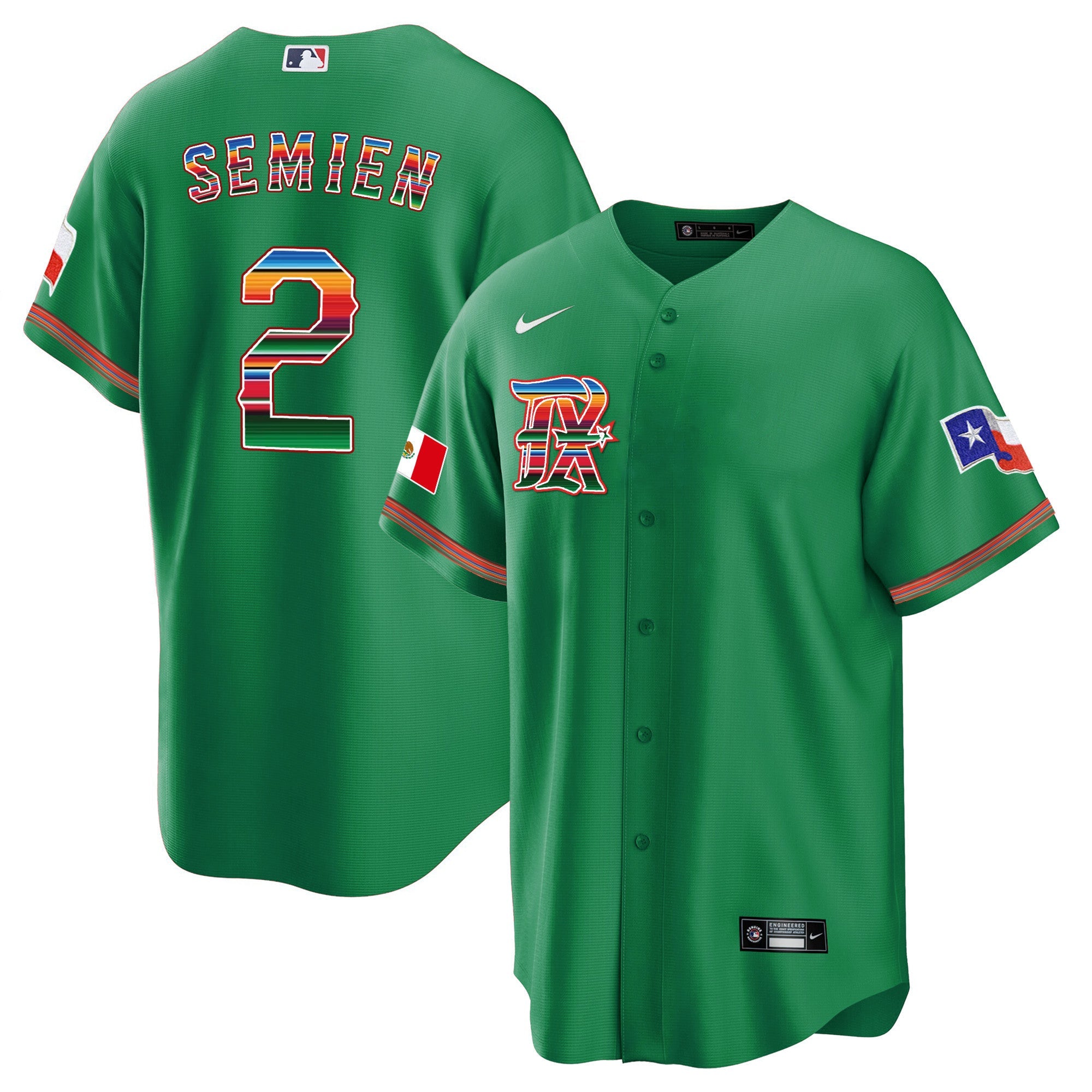 Men’s Texas Mexican Heritage Night Cool Base Jersey – City Connect