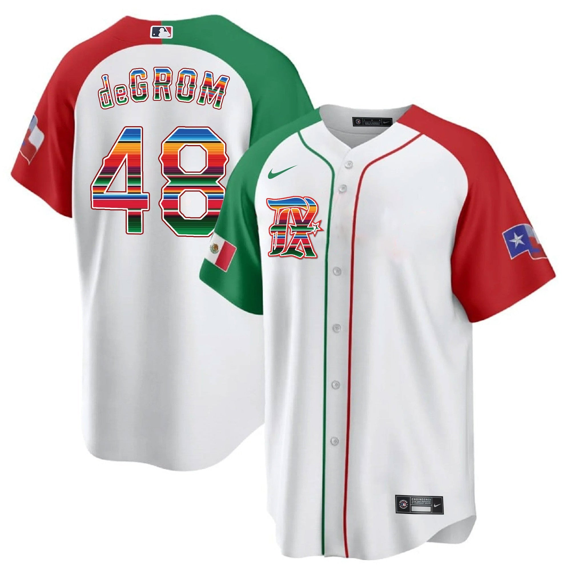 Men’s Texas Mexican Heritage Night Cool Base Jersey – City Connect