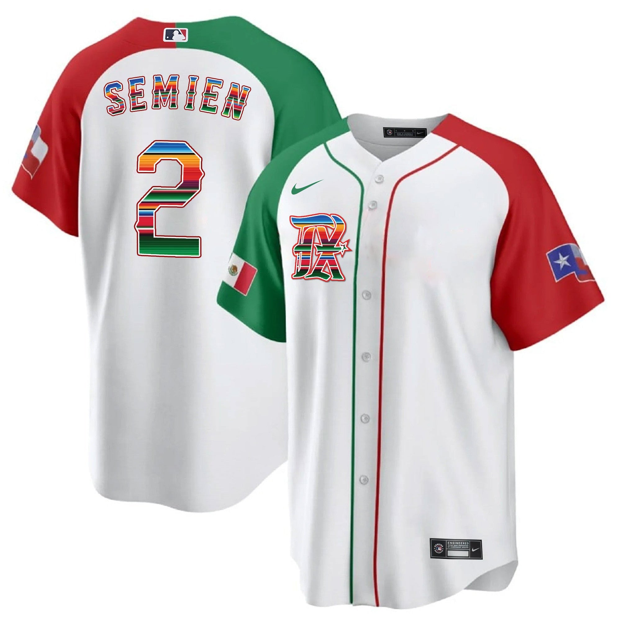 Men’s Texas Mexican Heritage Night Cool Base Jersey – City Connect