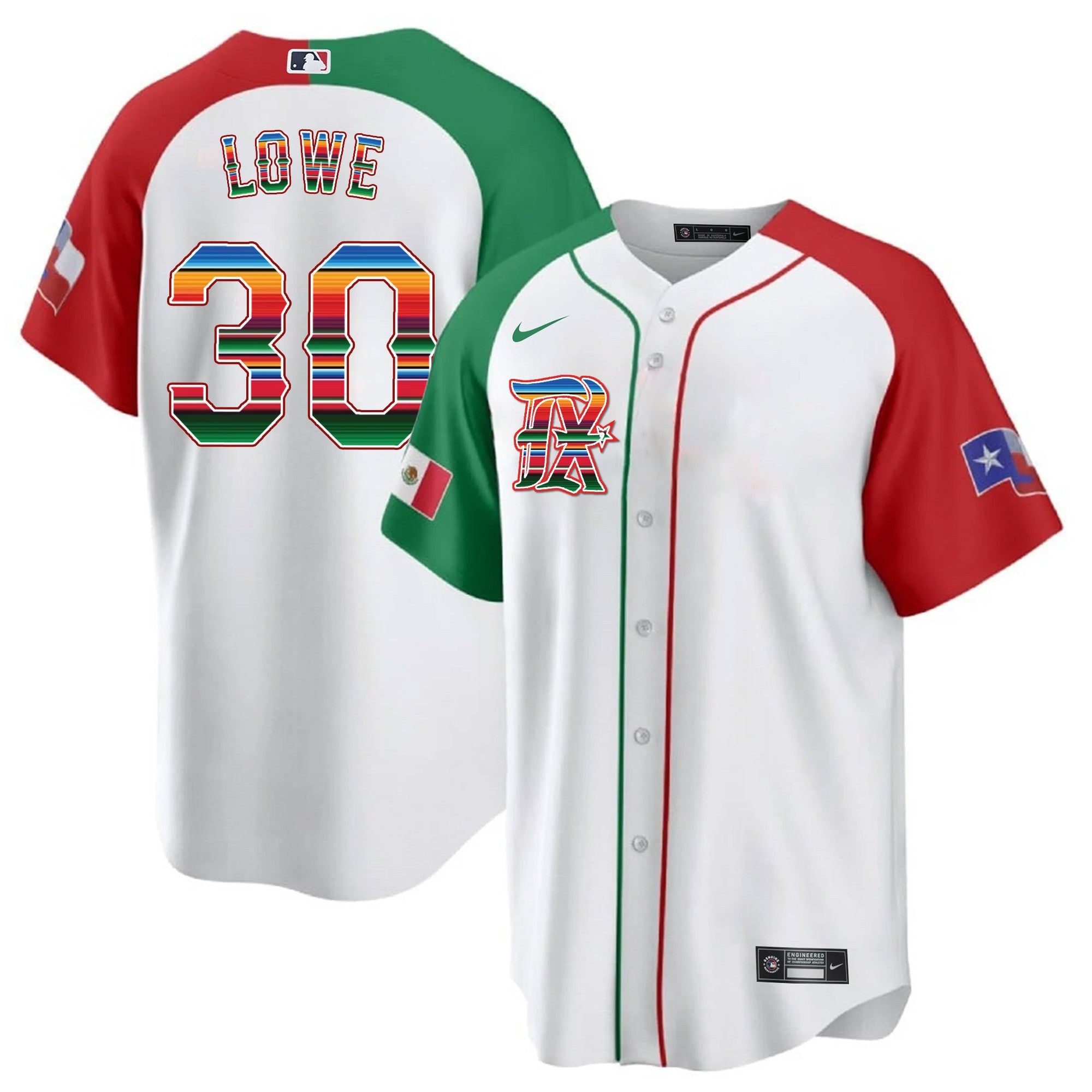 Men’s Texas Mexican Heritage Night Cool Base Jersey – City Connect
