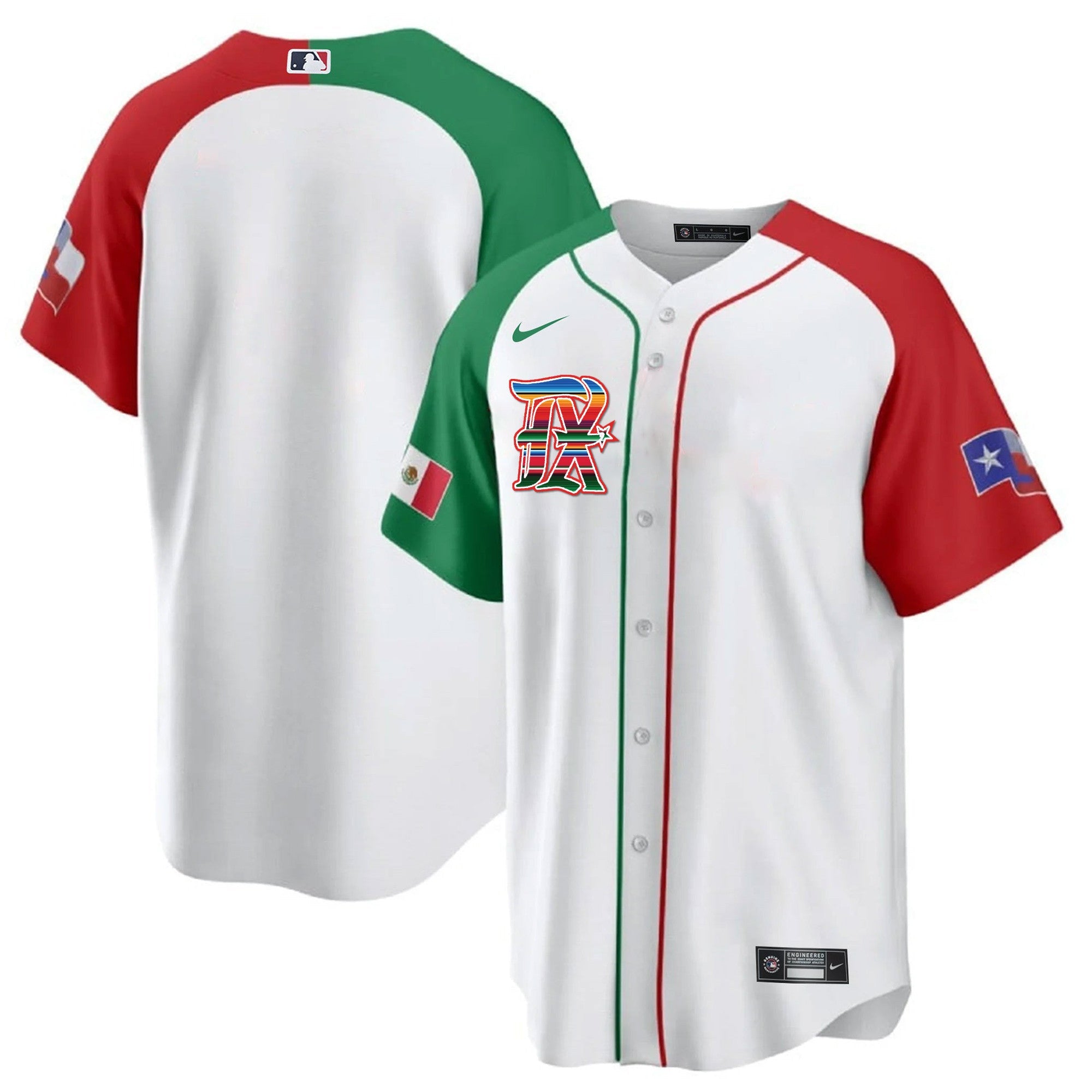 Men’s Texas Mexican Heritage Night Cool Base Jersey – City Connect