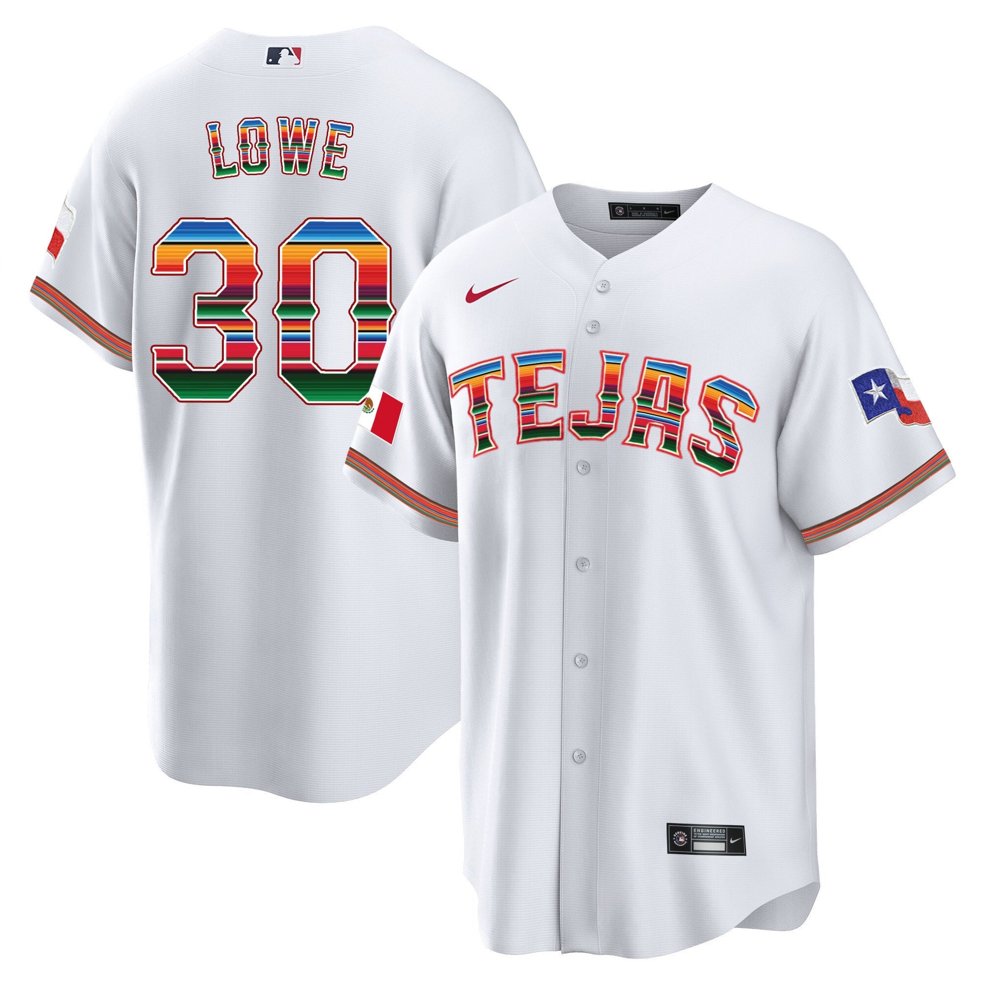 Men’s Texas Mexican Heritage Night Cool Base Jersey – Tejas