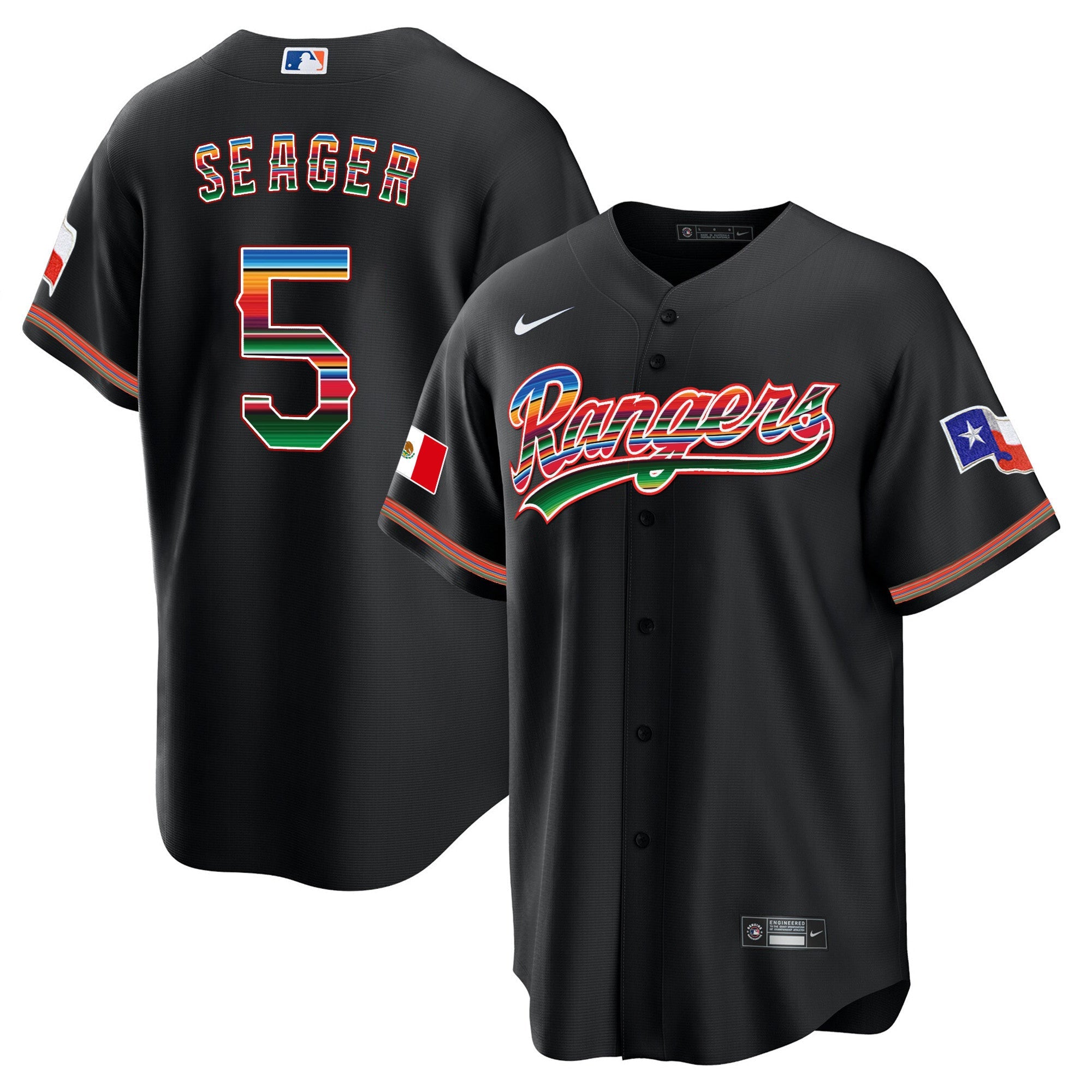 Men’s Texas Mexican Heritage Night Cool Base Jersey – Home