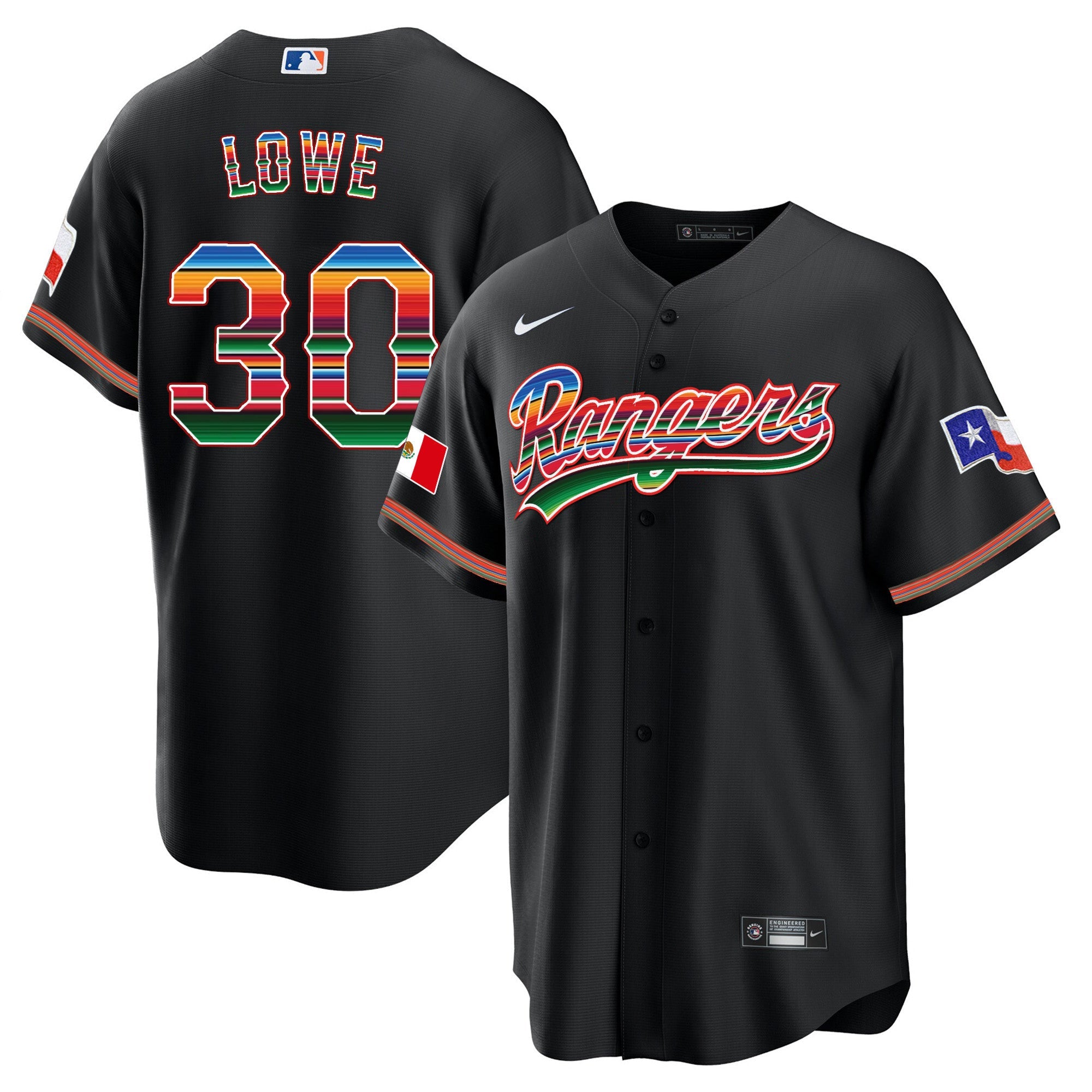 Men’s Texas Mexican Heritage Night Cool Base Jersey – Home