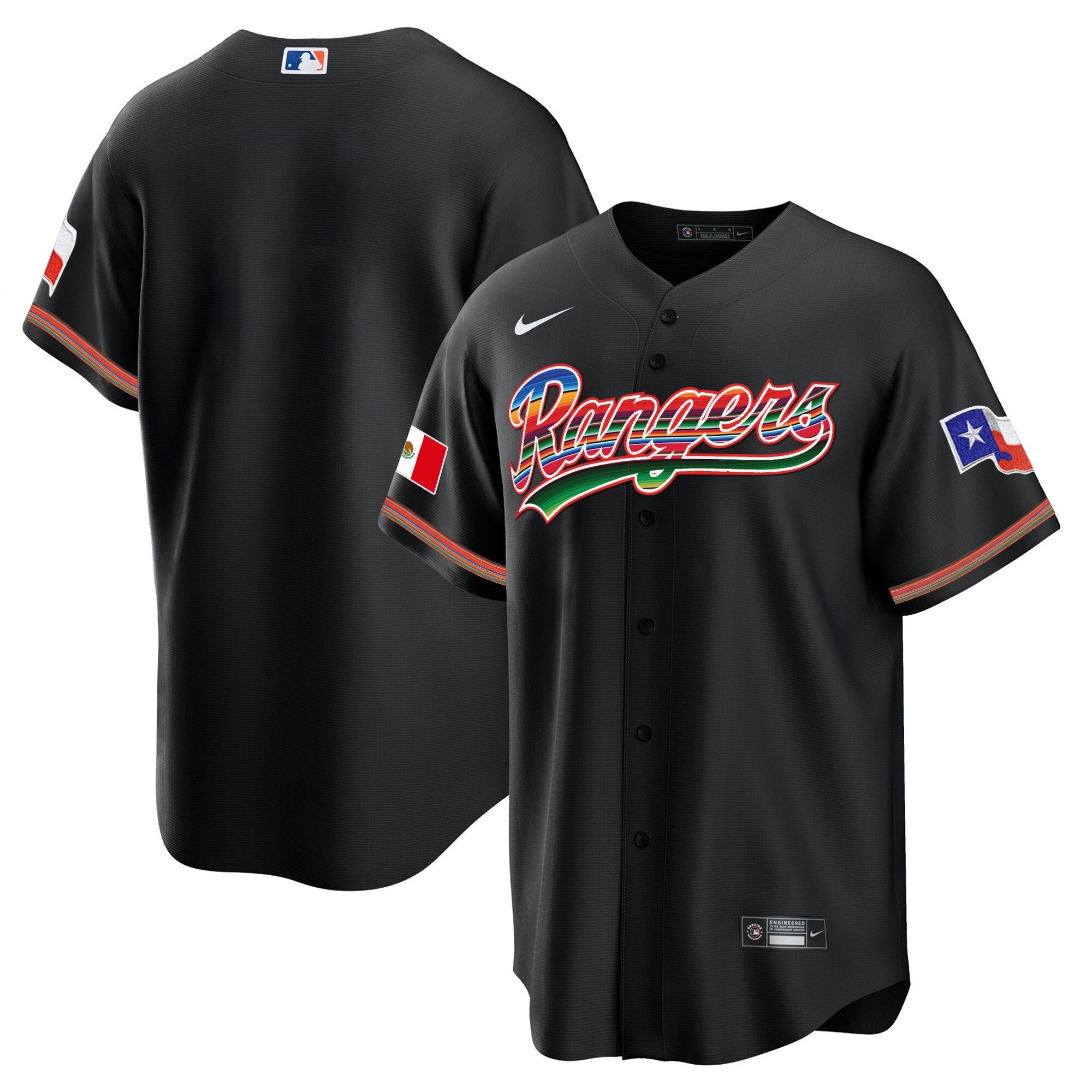 Men’s Texas Mexican Heritage Night Cool Base Jersey – Home