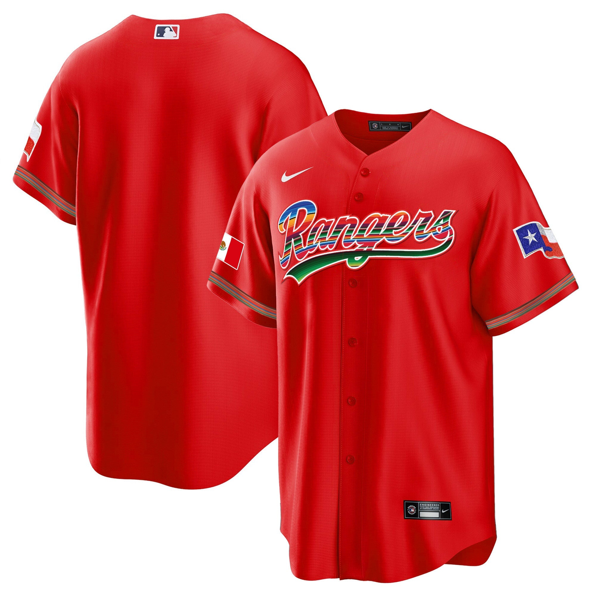 Men’s Texas Mexican Heritage Night Cool Base Jersey – Home
