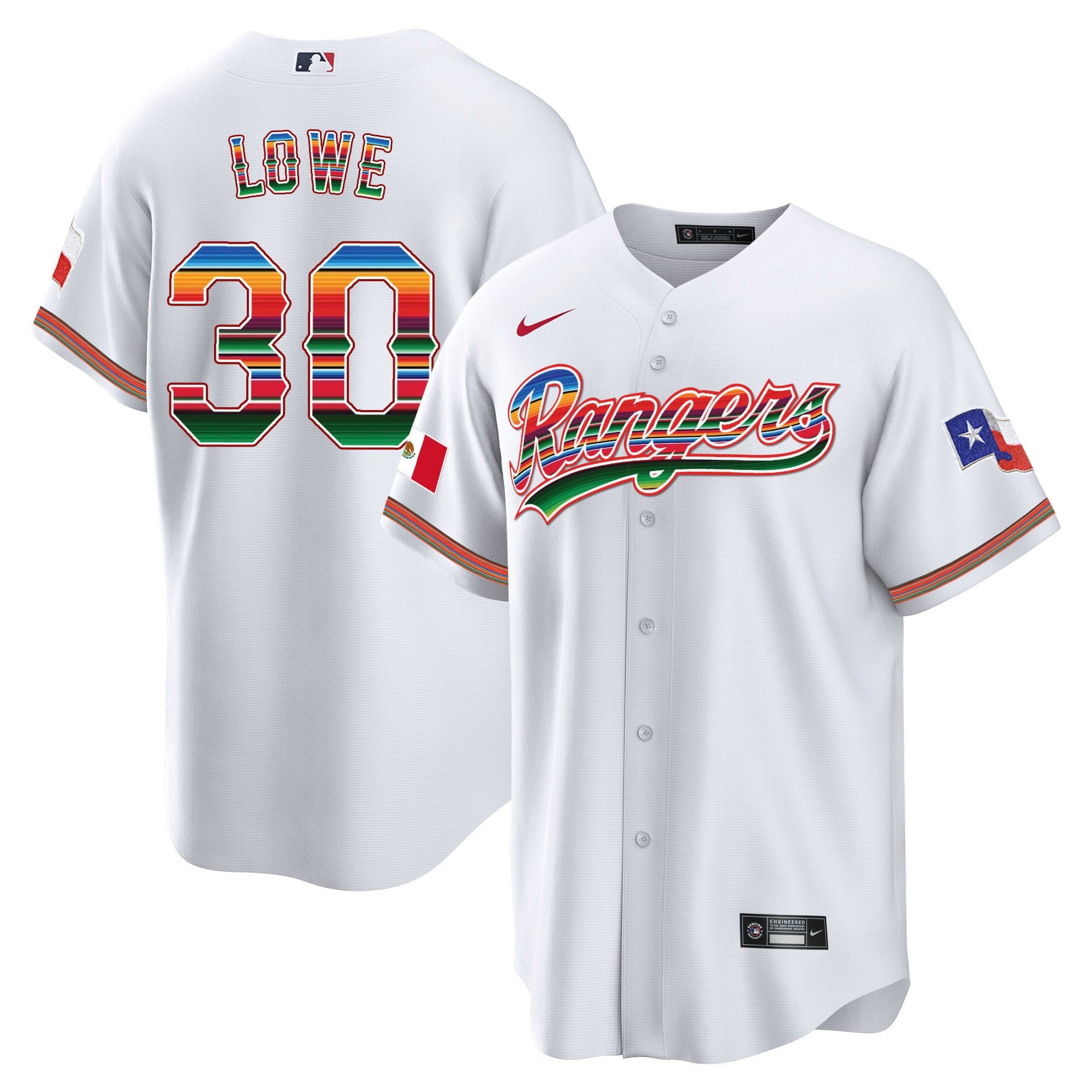 Men’s Texas Mexican Heritage Night Cool Base Jersey – Home