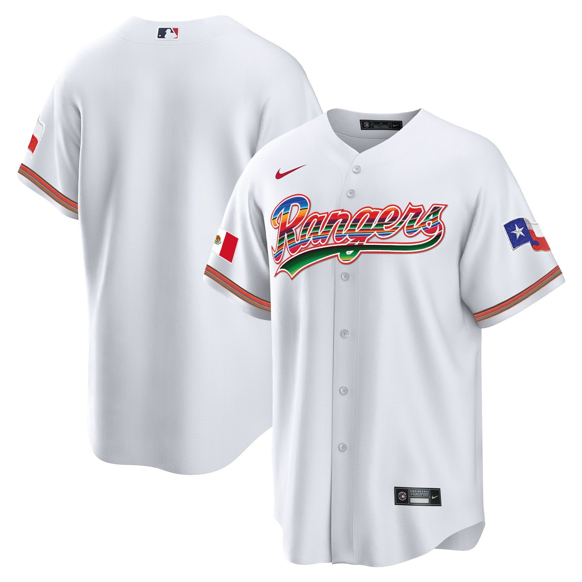Men’s Texas Mexican Heritage Night Cool Base Jersey – Home