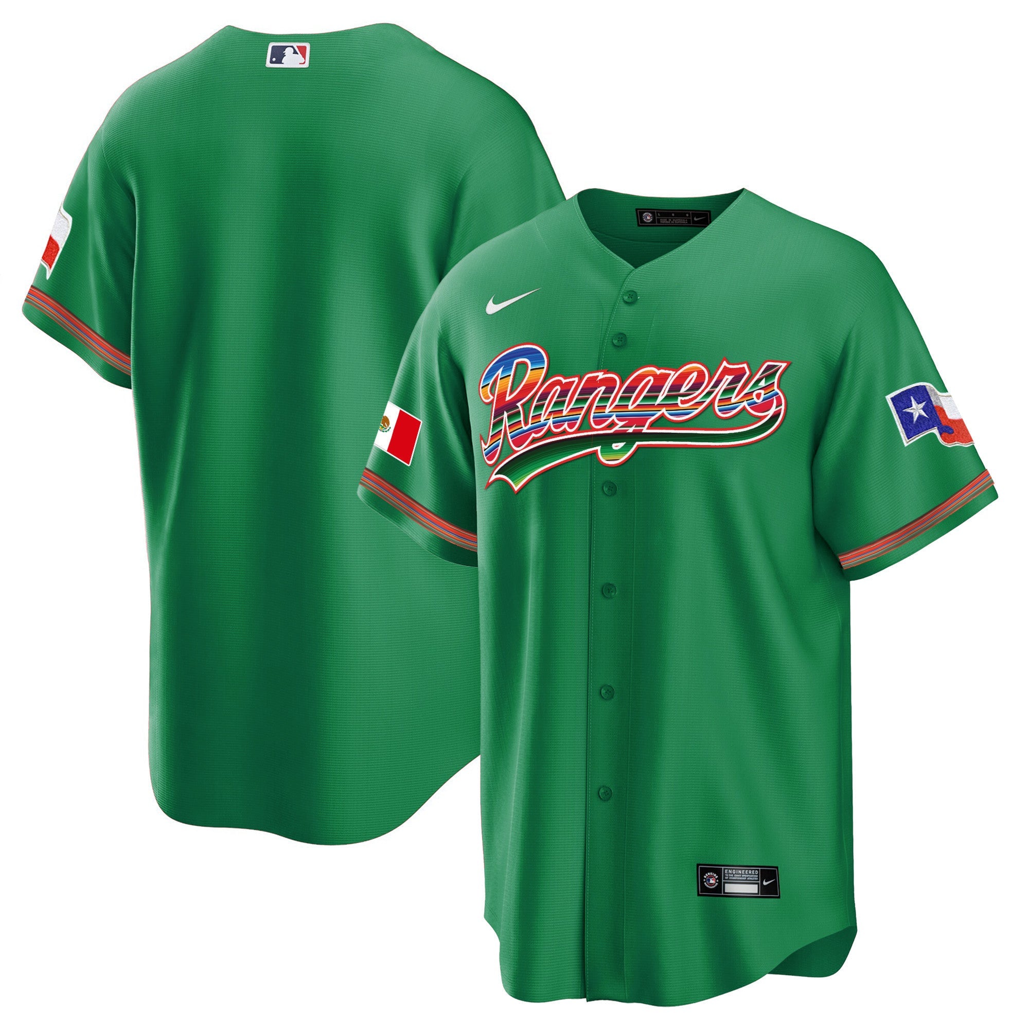 Men’s Texas Mexican Heritage Night Cool Base Jersey – Home