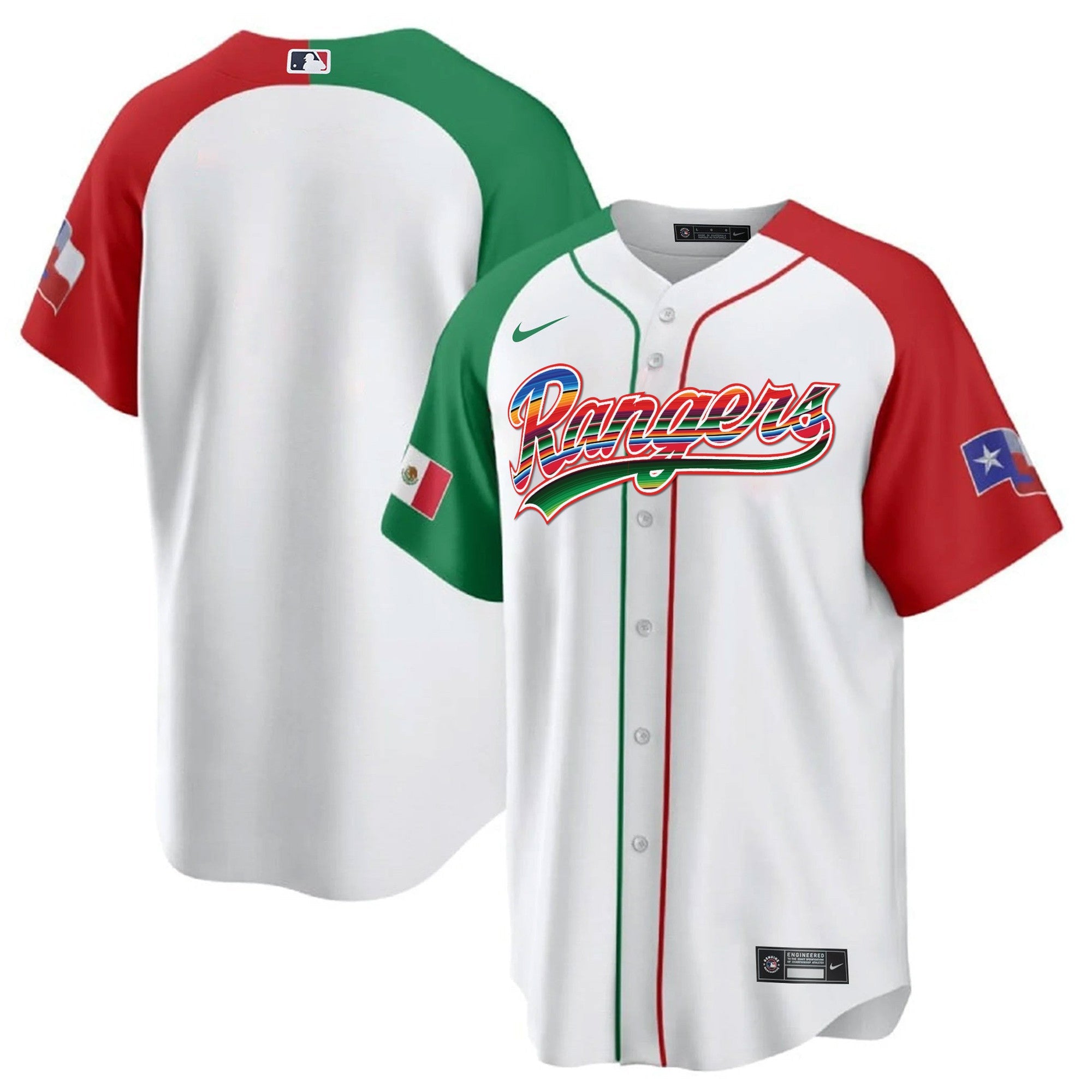 Men’s Texas Mexican Heritage Night Cool Base Jersey – Home
