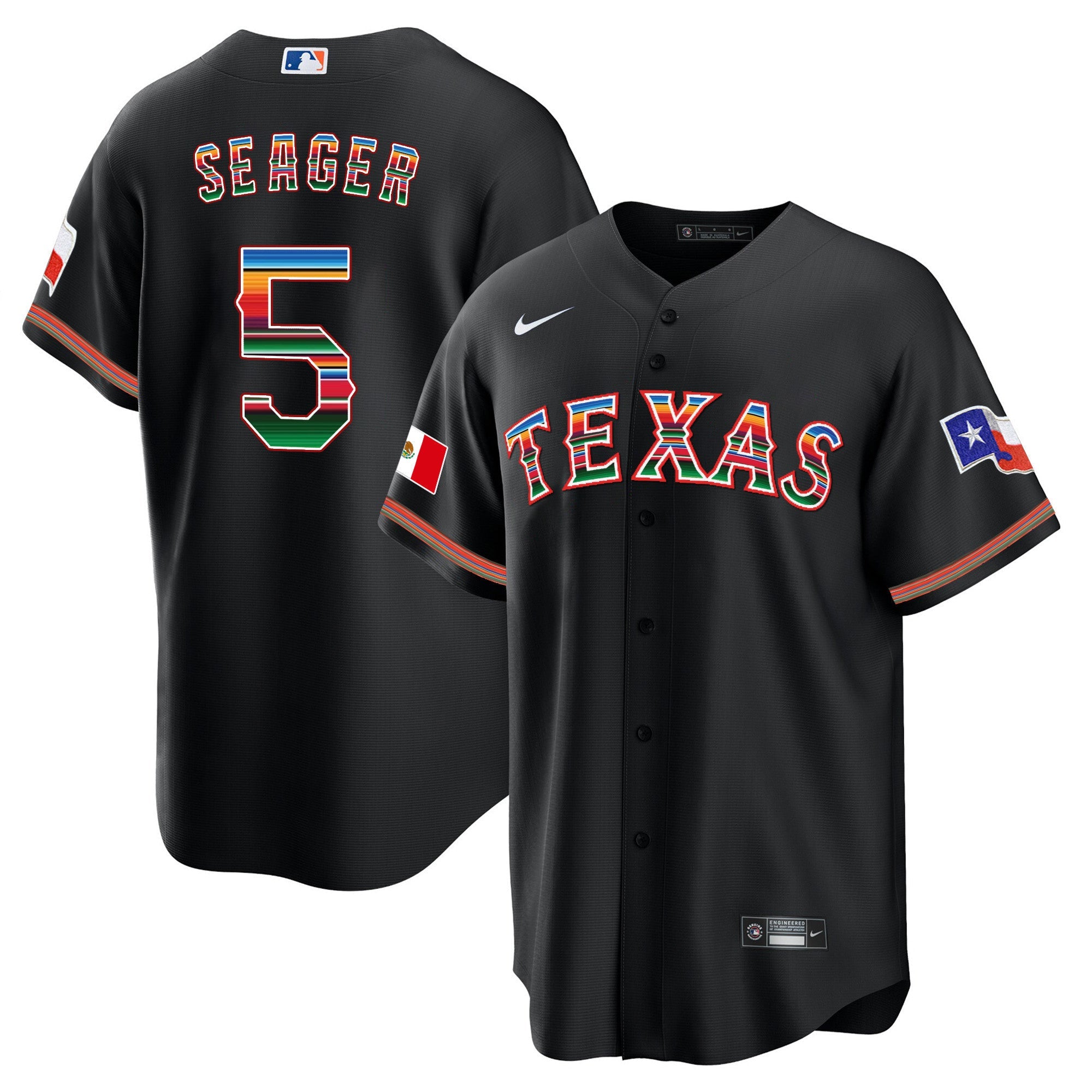 Men’s Texas Mexican Heritage Night Cool Base Jersey – Away