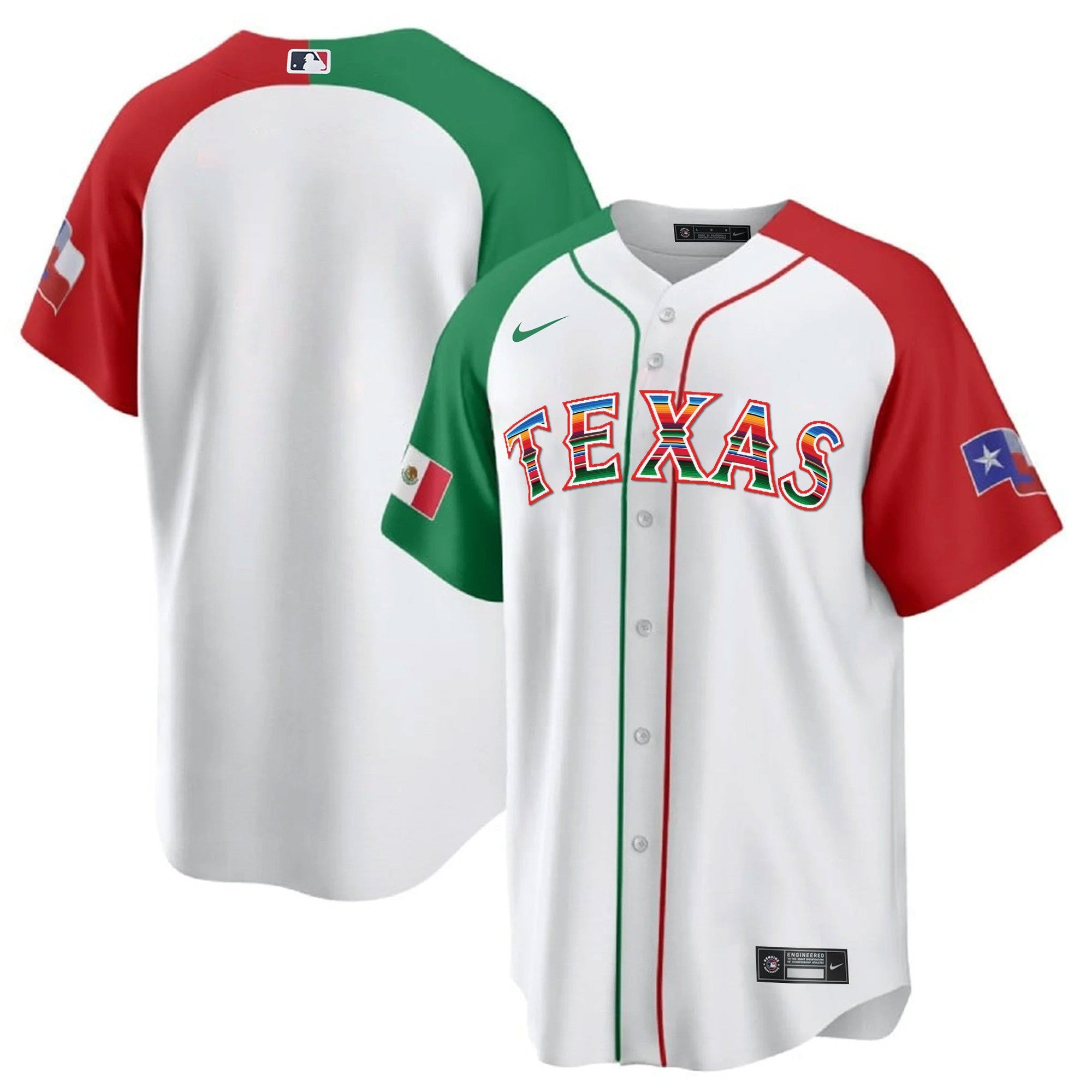 Men’s Texas Mexican Heritage Night Cool Base Jersey – Away