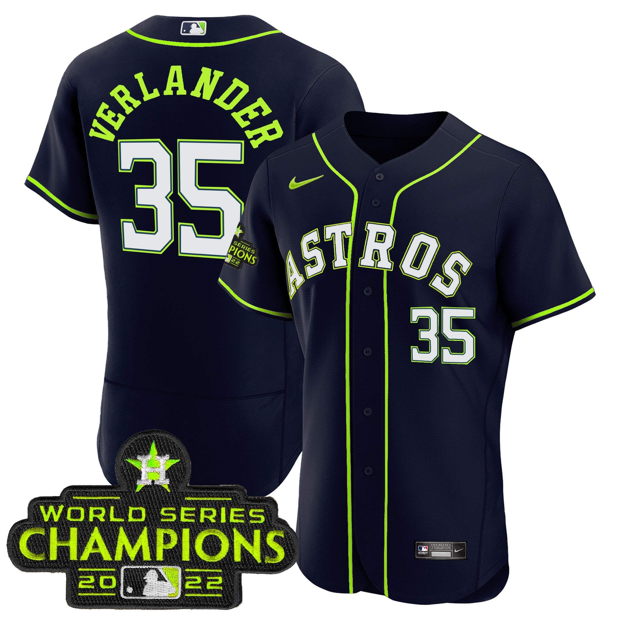 Houston Flex Base Fan Made Jersey