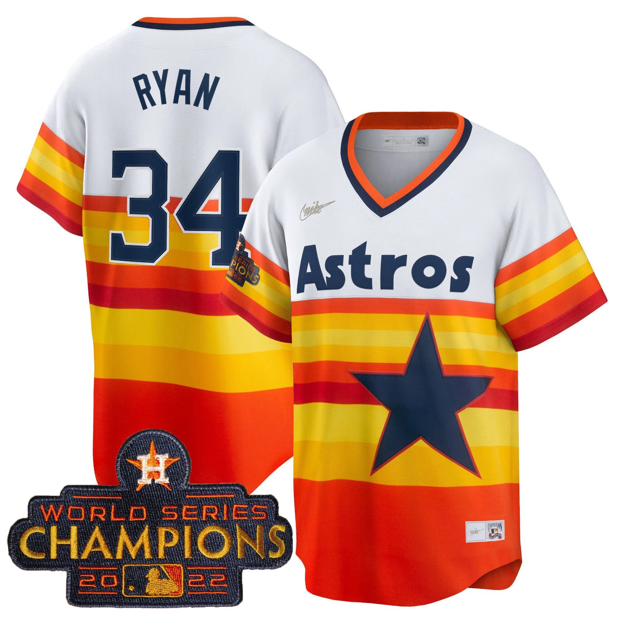 Nolan Ryan 2023 Gold Flex Base Jersey