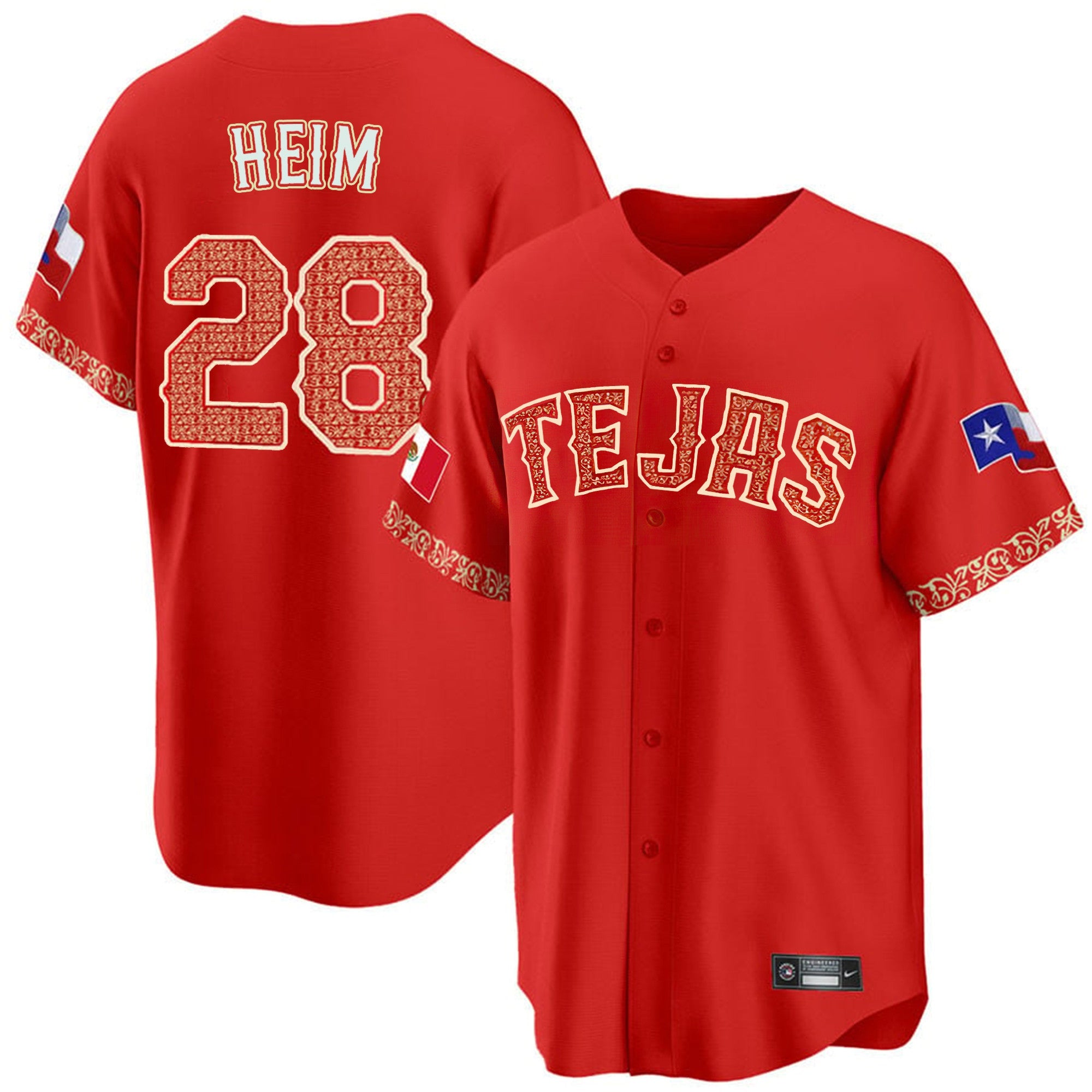 Men’s Texas Mexican Cool Base Jersey