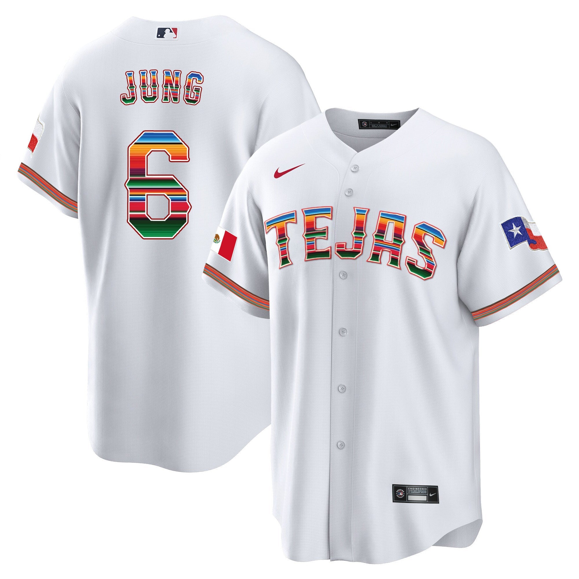 Men’s Texas Mexican Cool Base Jersey