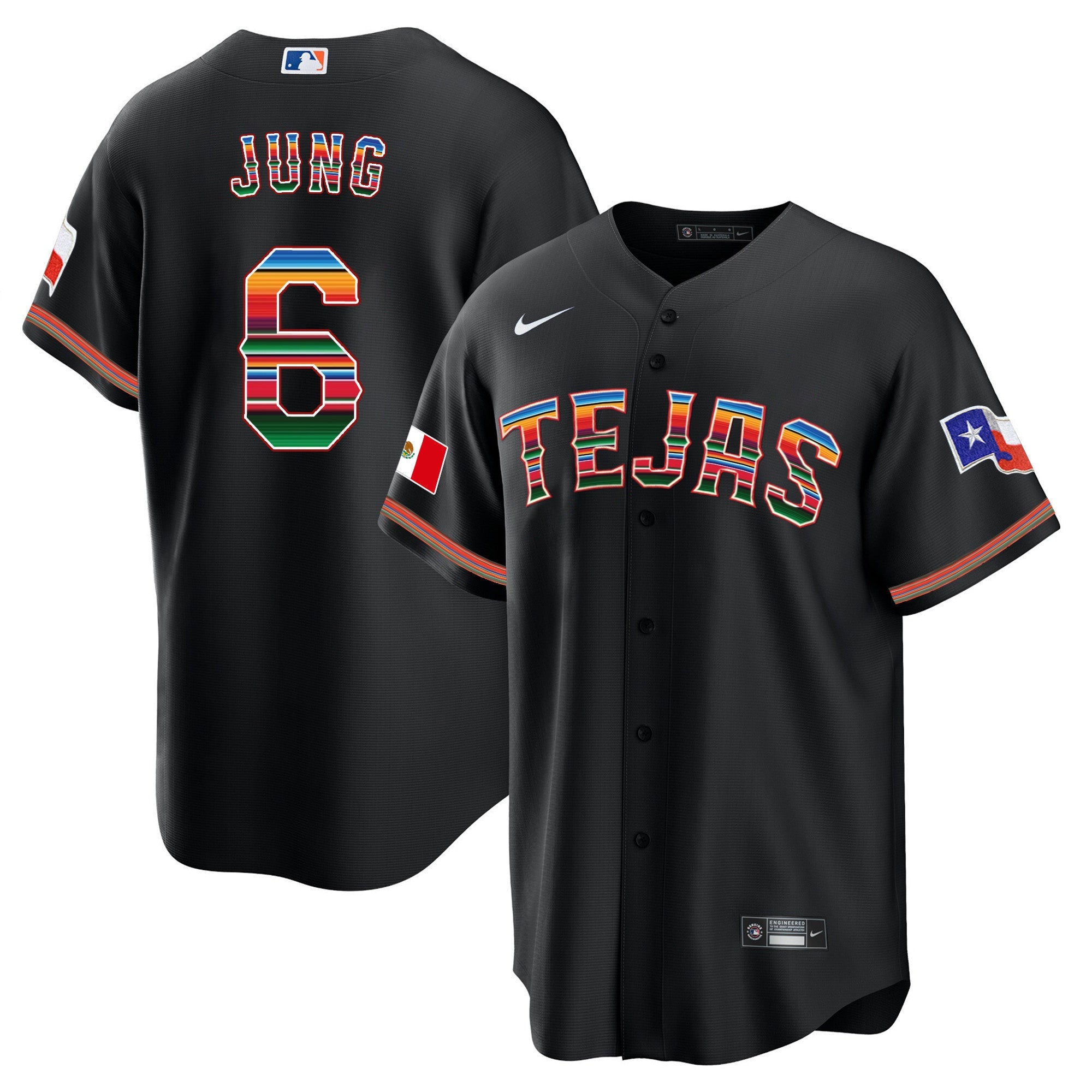 Men’s Texas Mexican Cool Base Jersey