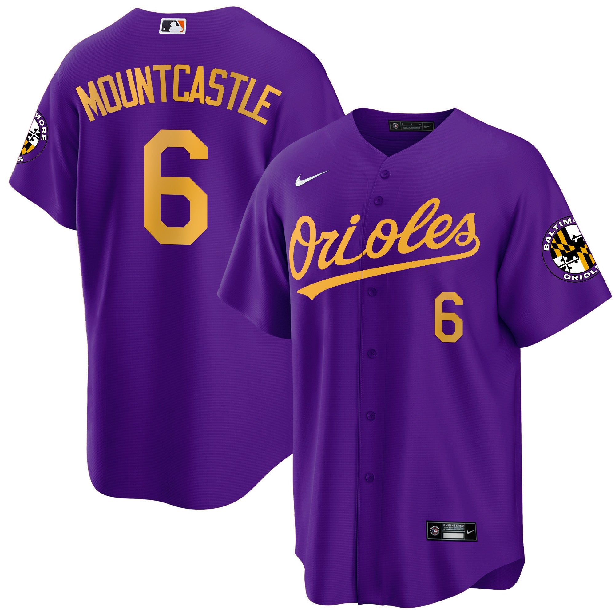 Men’s Baltimore 2023 Special Gold Cool Jersey