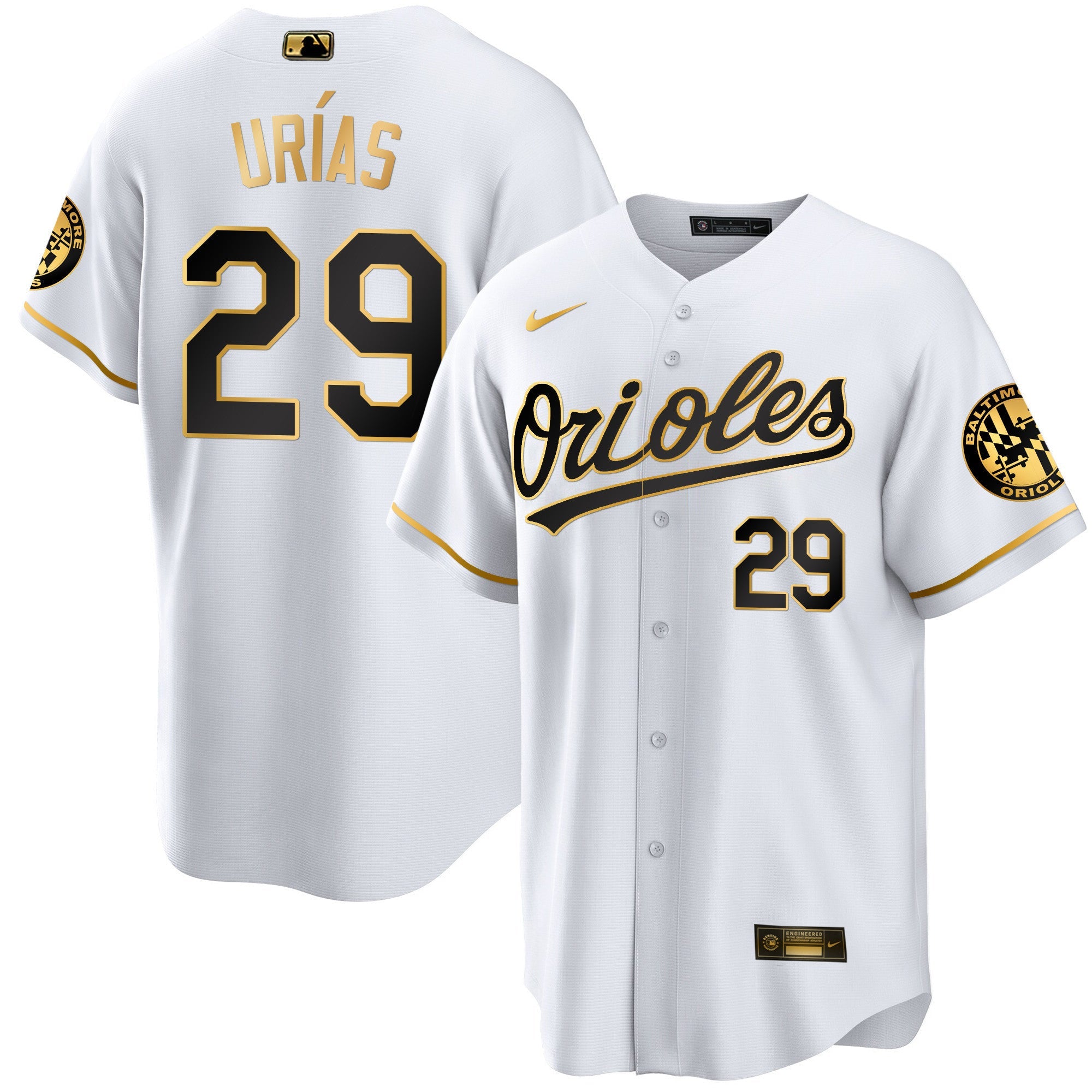 Men’s Baltimore 2023 Special Gold Cool Jersey