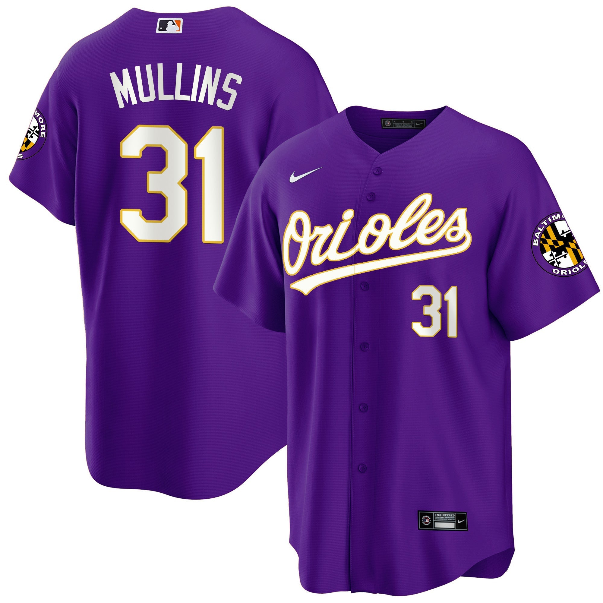 Men’s Baltimore 2023 Special Gold Cool Jersey