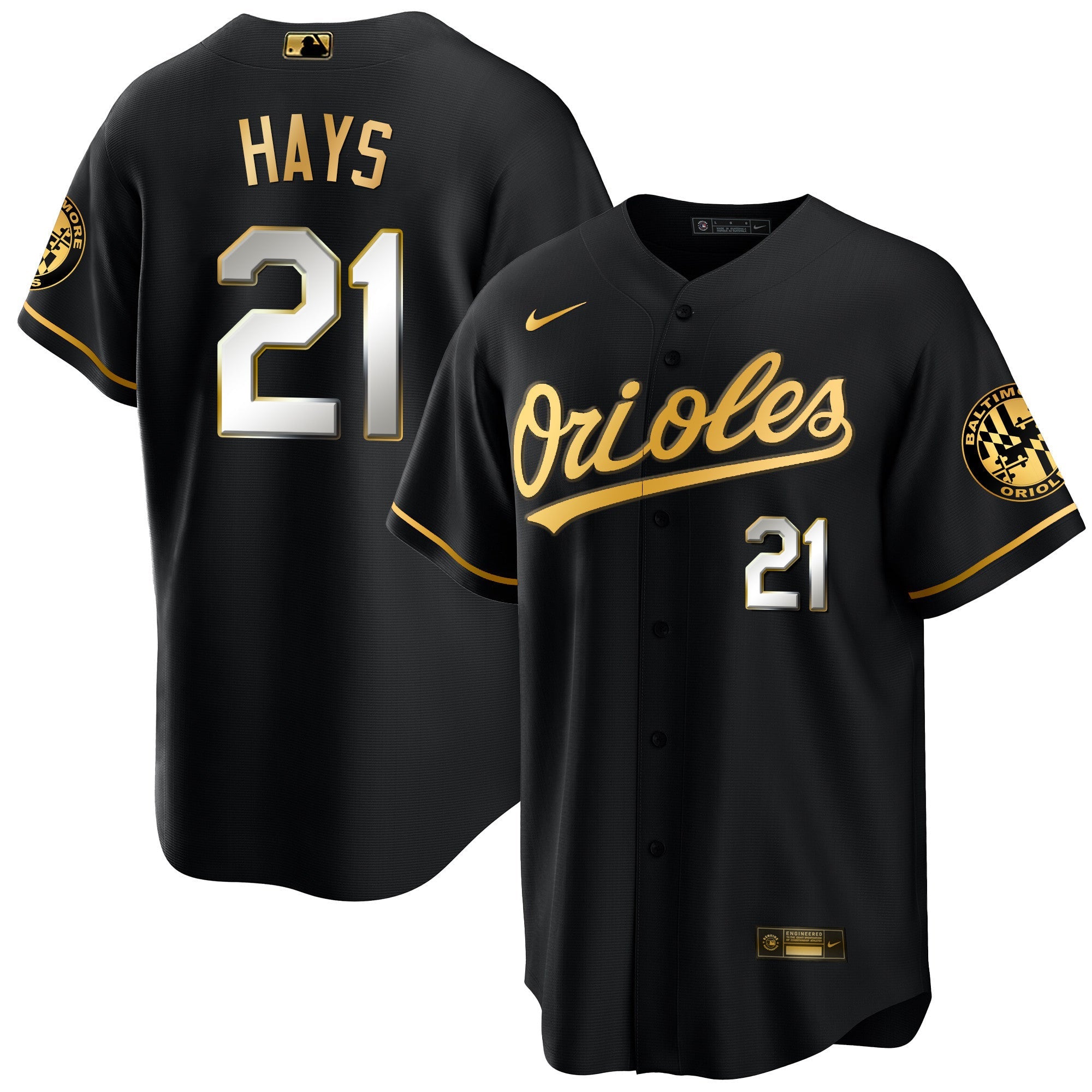 Men’s Baltimore 2023 Special Gold Cool Jersey