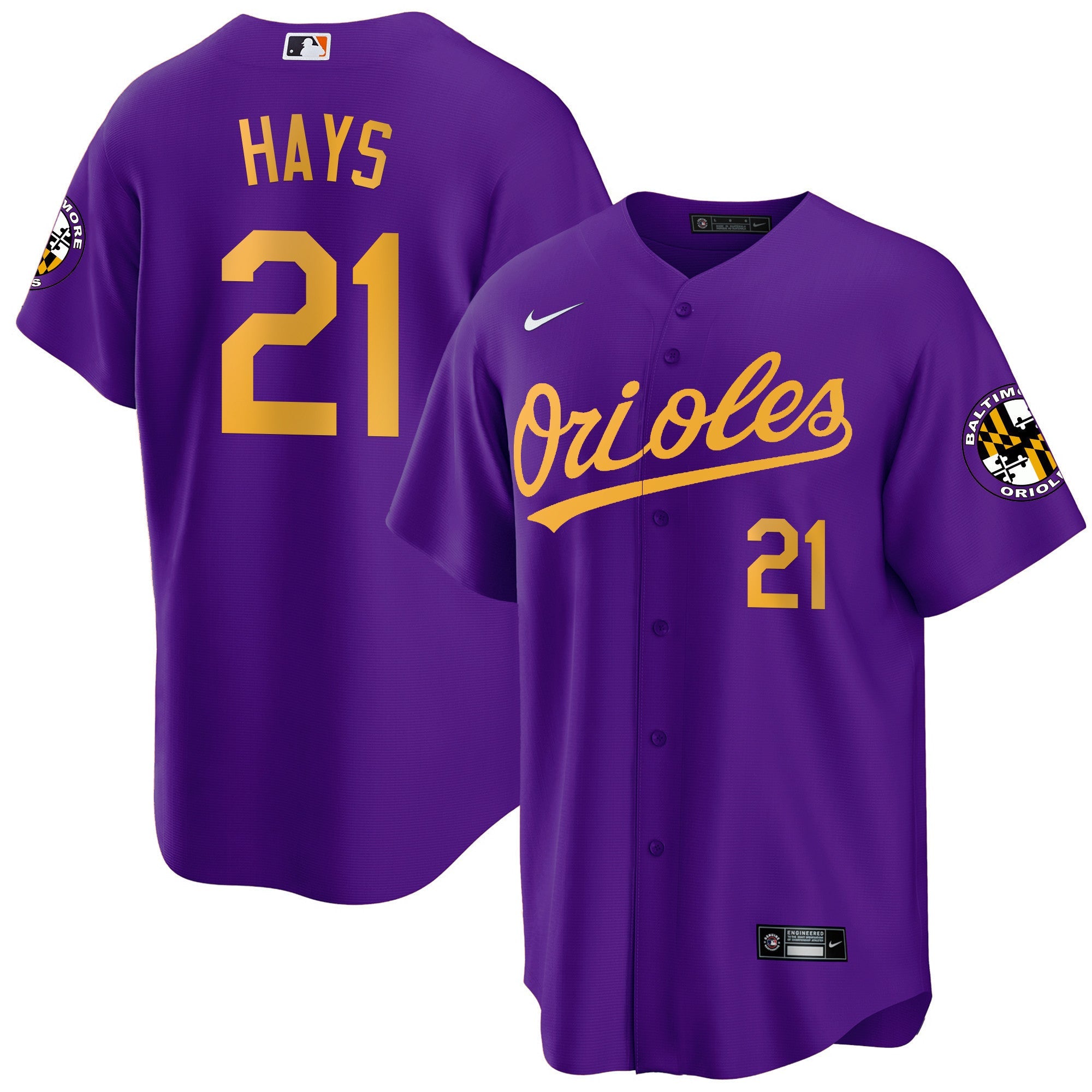 Men’s Baltimore 2023 Special Gold Cool Jersey