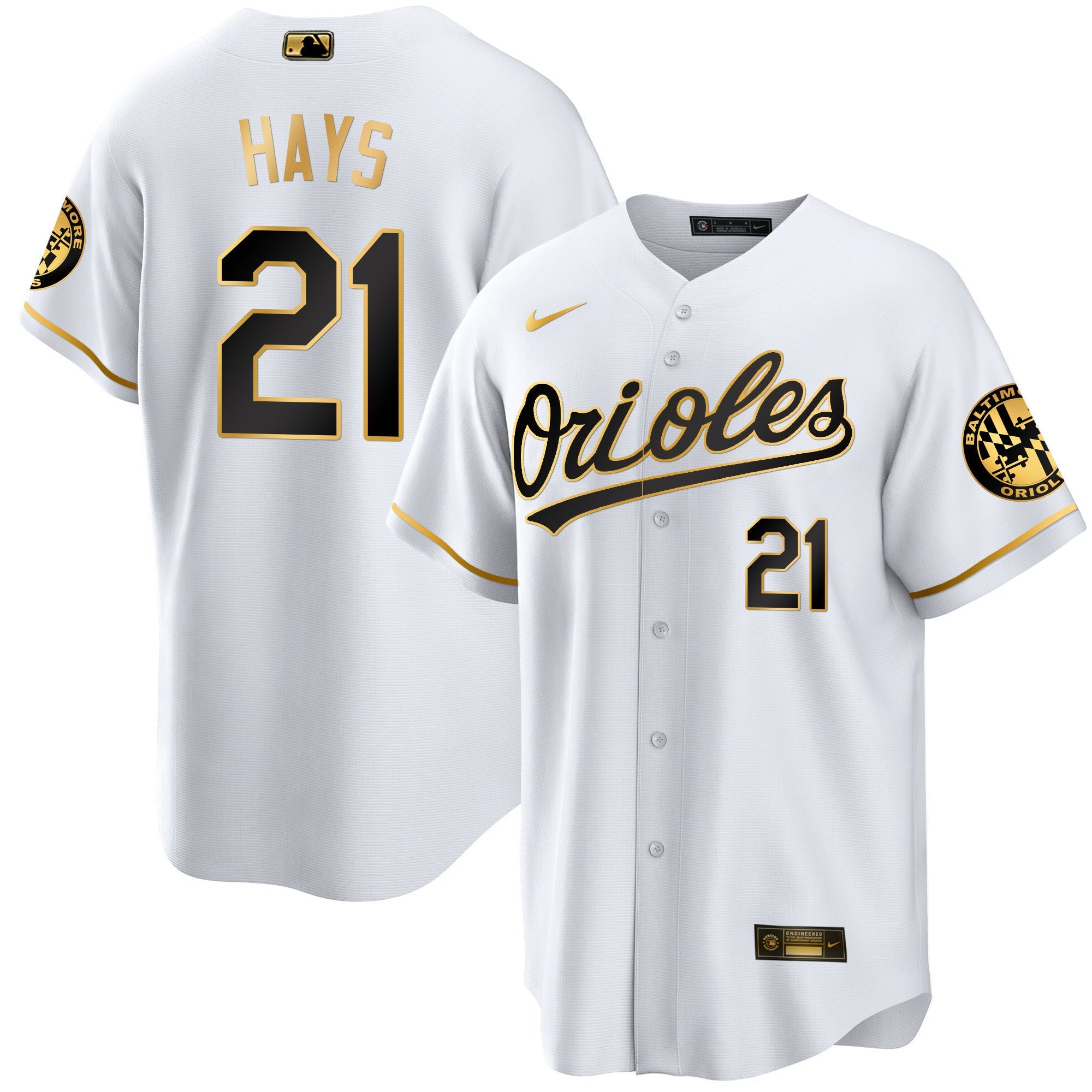 Men’s Baltimore 2023 Special Gold Cool Jersey