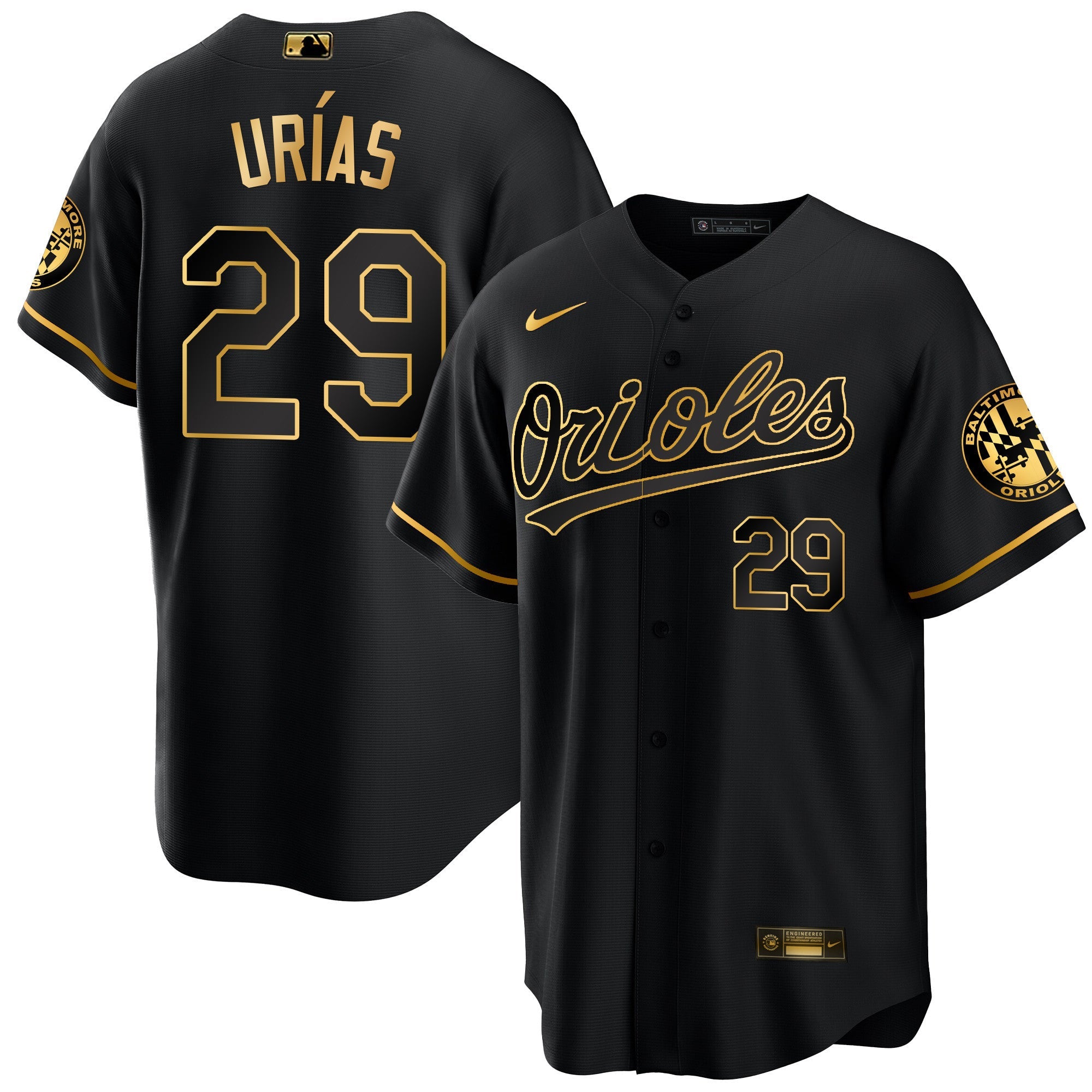 Men’s Baltimore 2023 Special Gold Cool Jersey