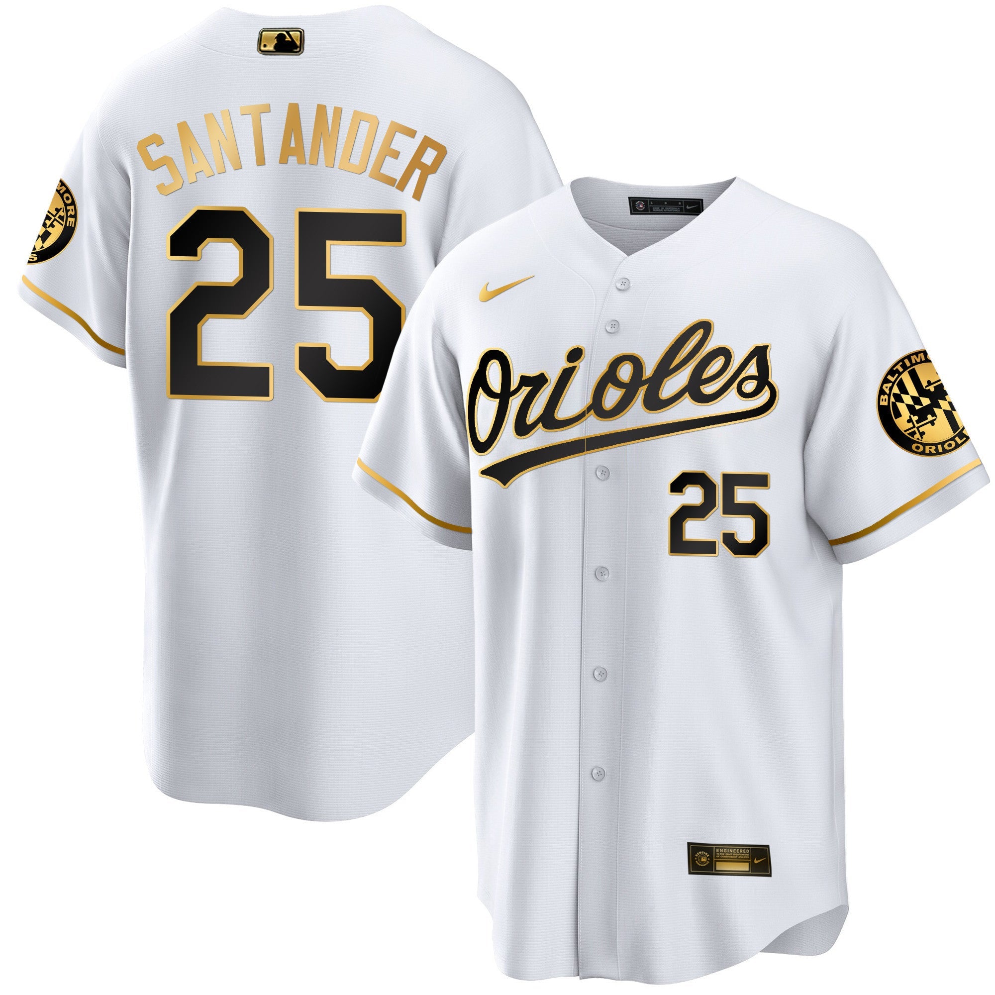 Men’s Baltimore 2023 Special Gold Cool Jersey
