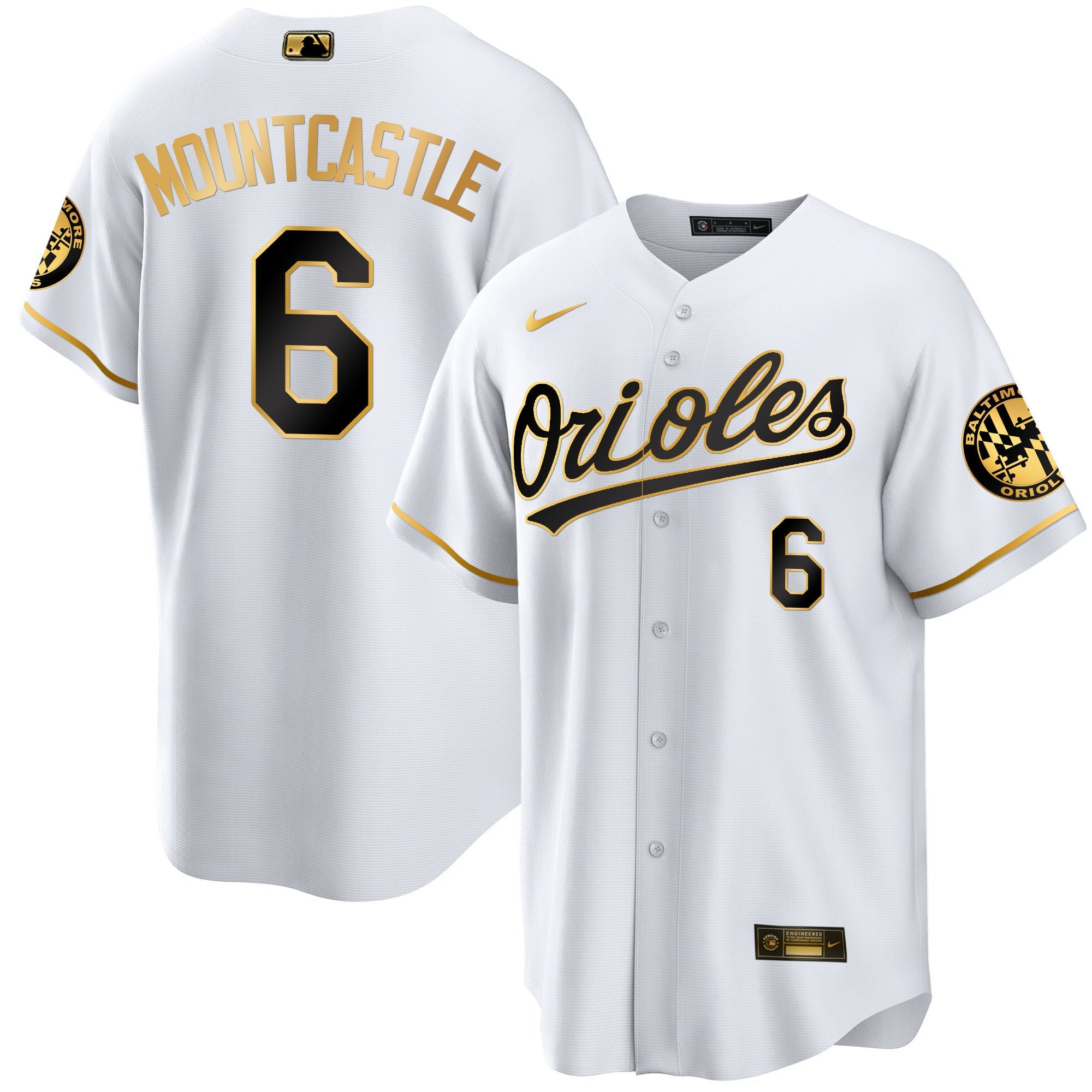 Men’s Baltimore 2023 Special Gold Cool Jersey
