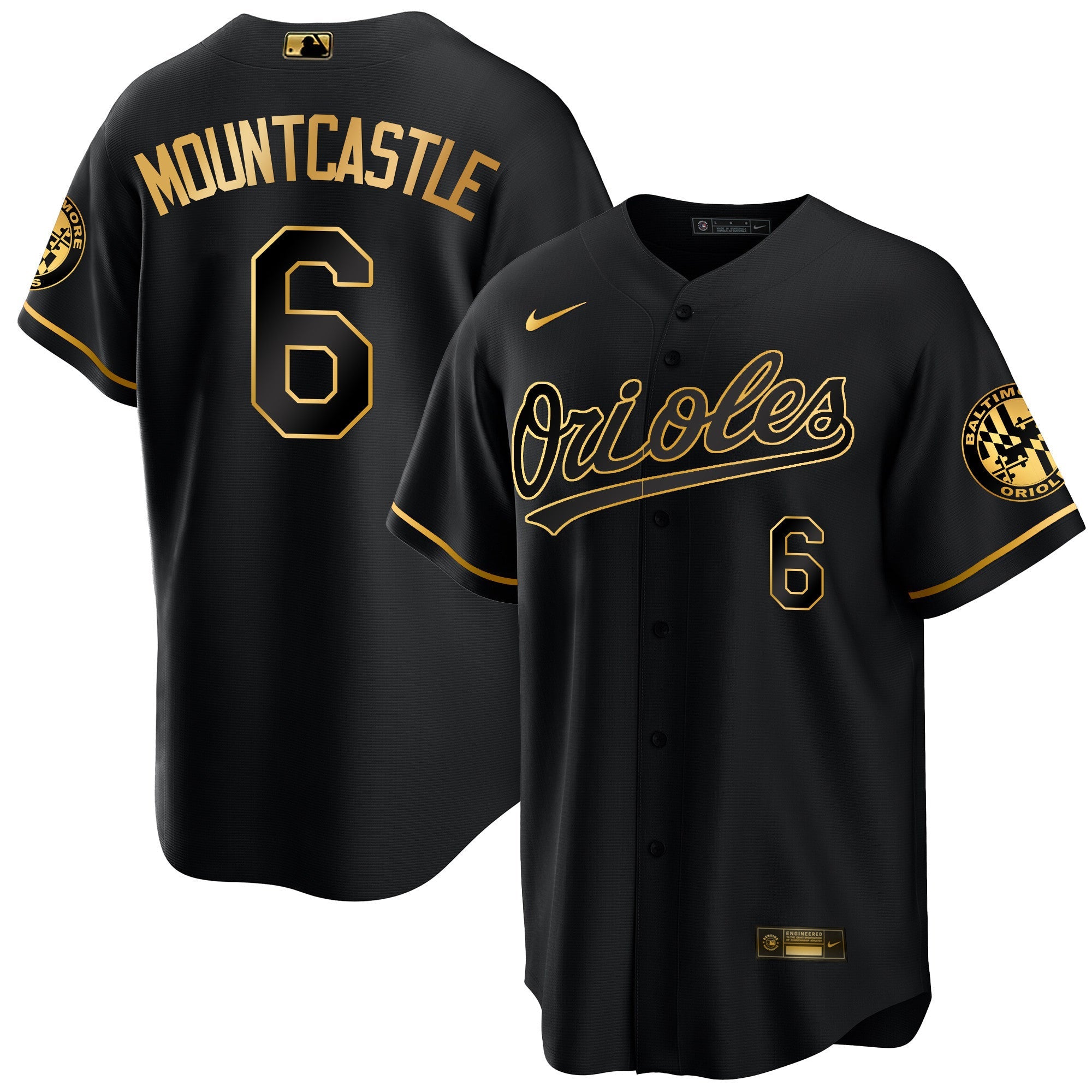Men’s Baltimore 2023 Special Gold Cool Jersey