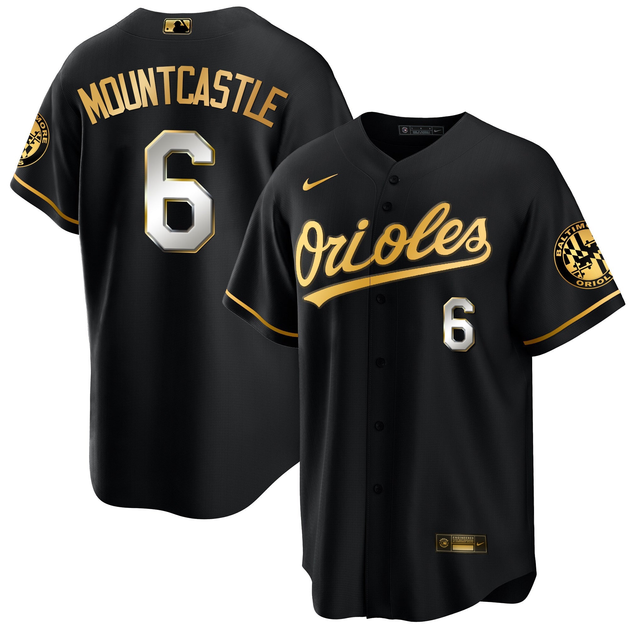 Men’s Baltimore 2023 Special Gold Cool Jersey