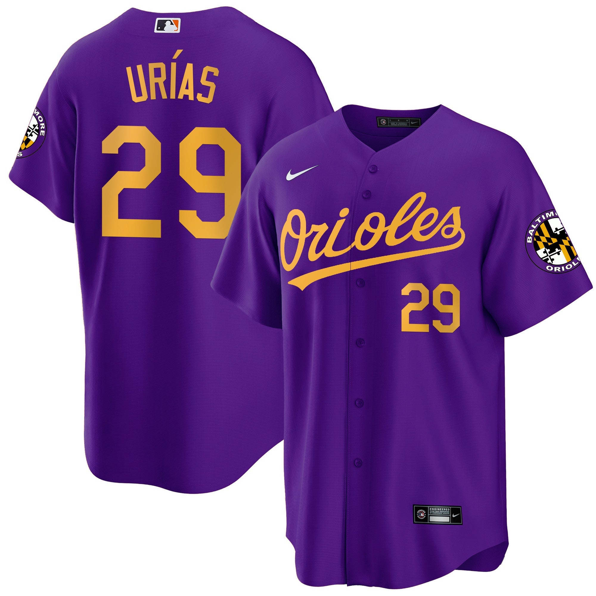 Men’s Baltimore 2023 Special Gold Cool Jersey