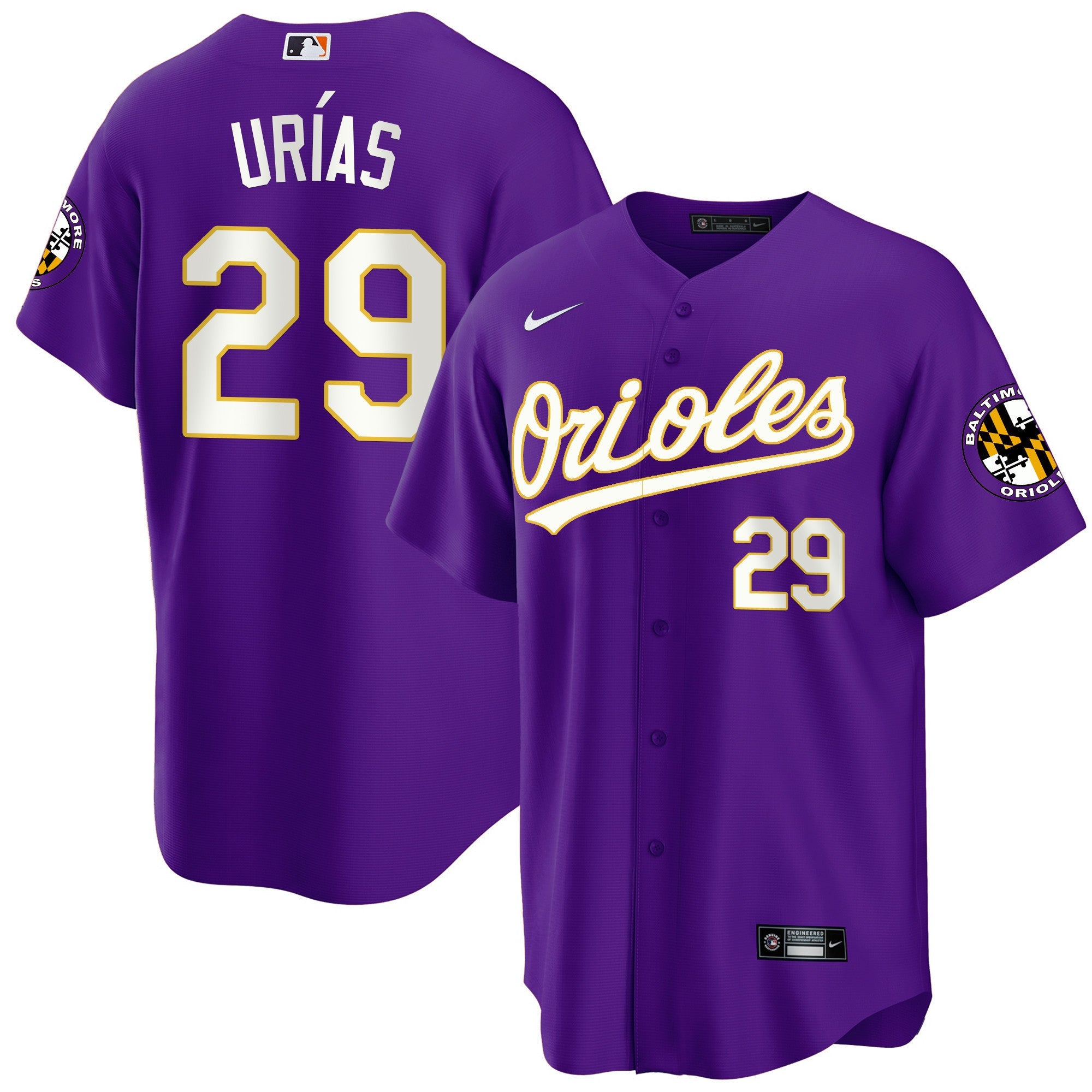 Men’s Baltimore 2023 Special Gold Cool Jersey