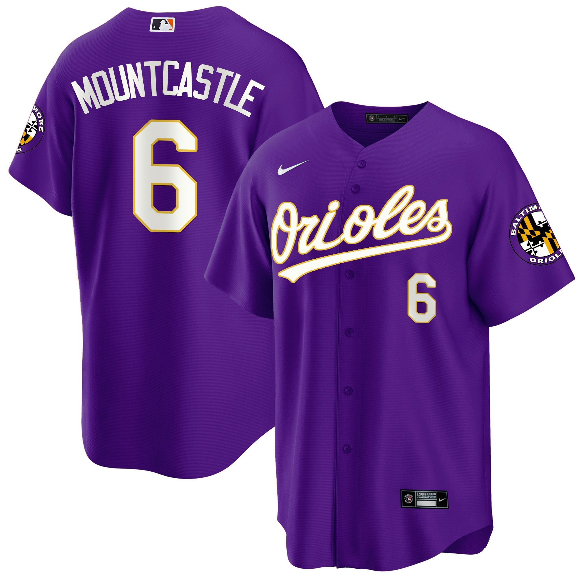 Men’s Baltimore 2023 Special Gold Cool Jersey