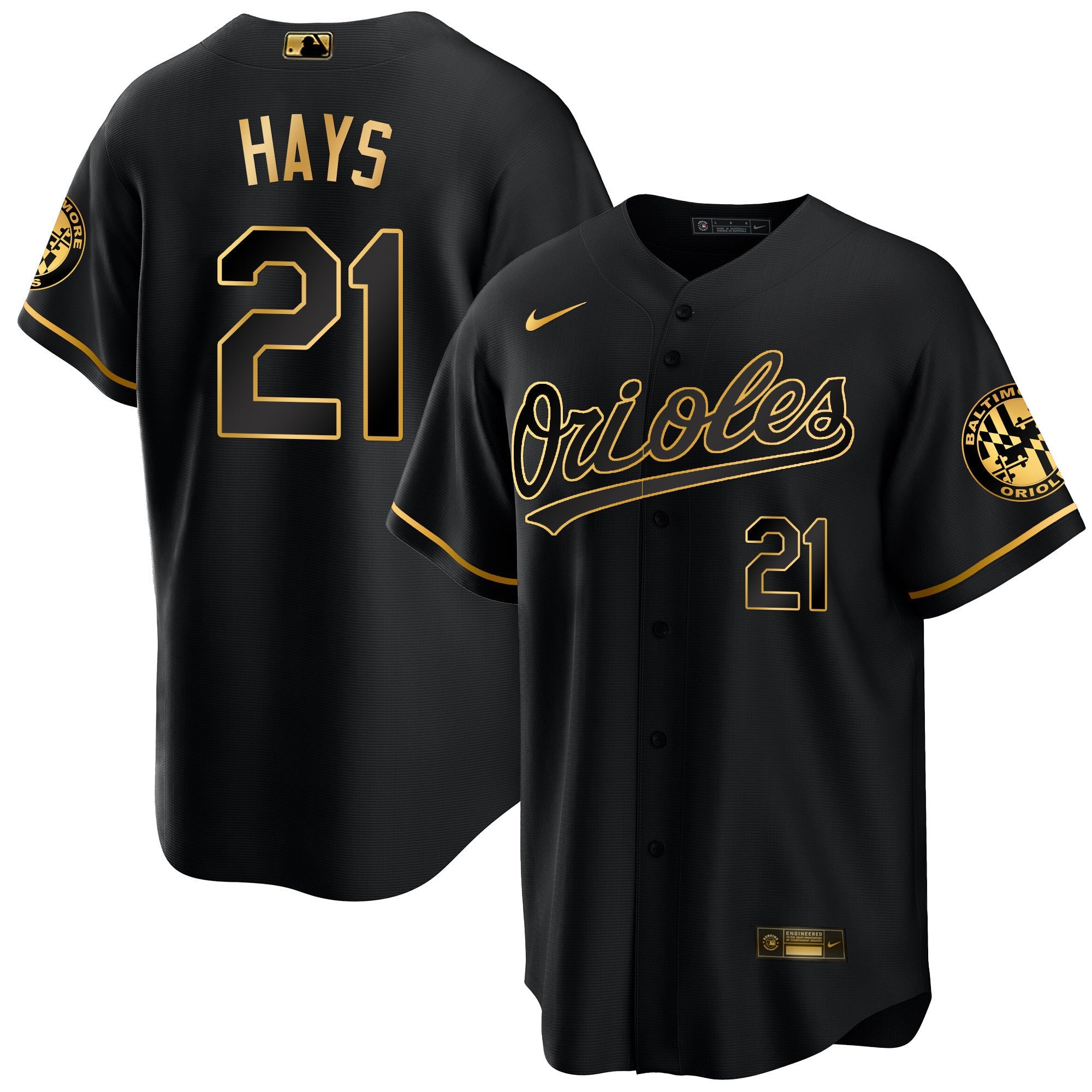 Men’s Baltimore 2023 Special Gold Cool Jersey