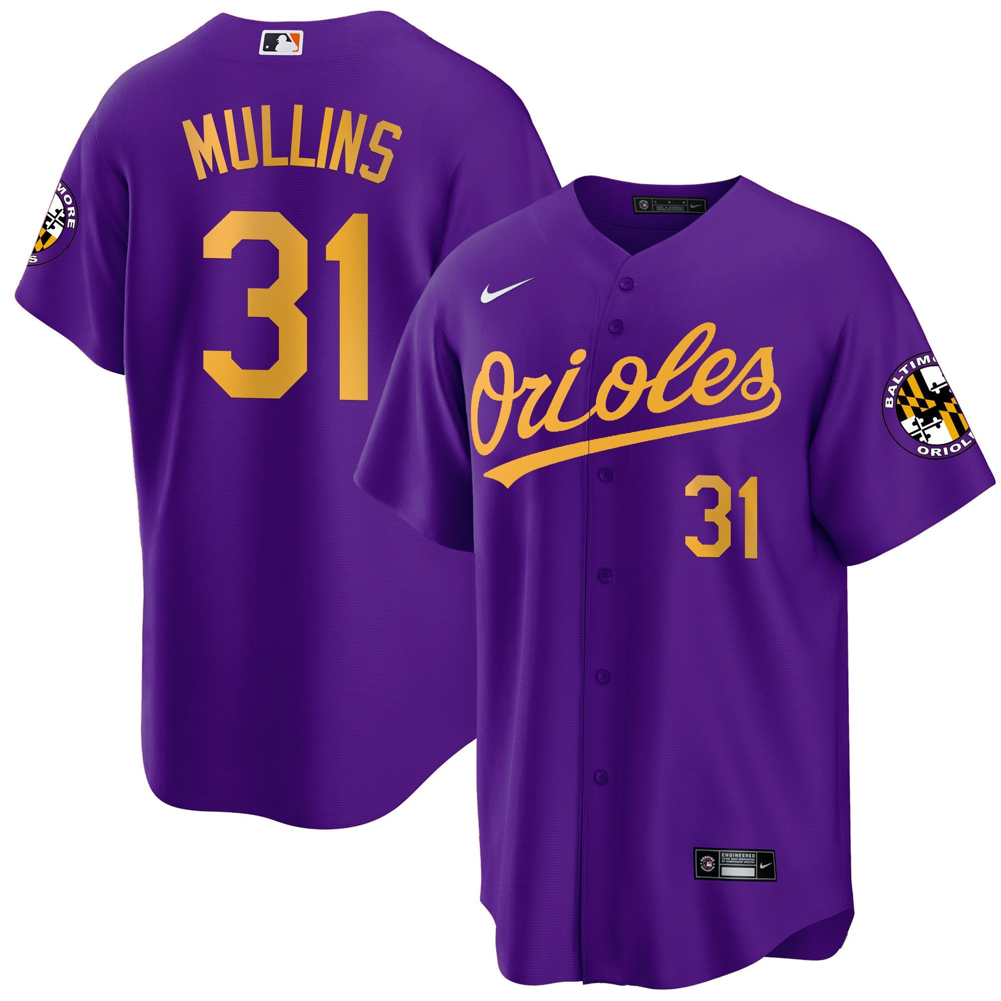 Men’s Baltimore 2023 Special Gold Cool Jersey