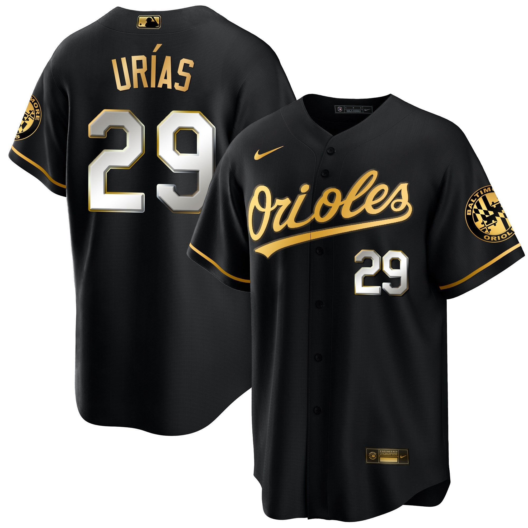 Men’s Baltimore 2023 Special Gold Cool Jersey