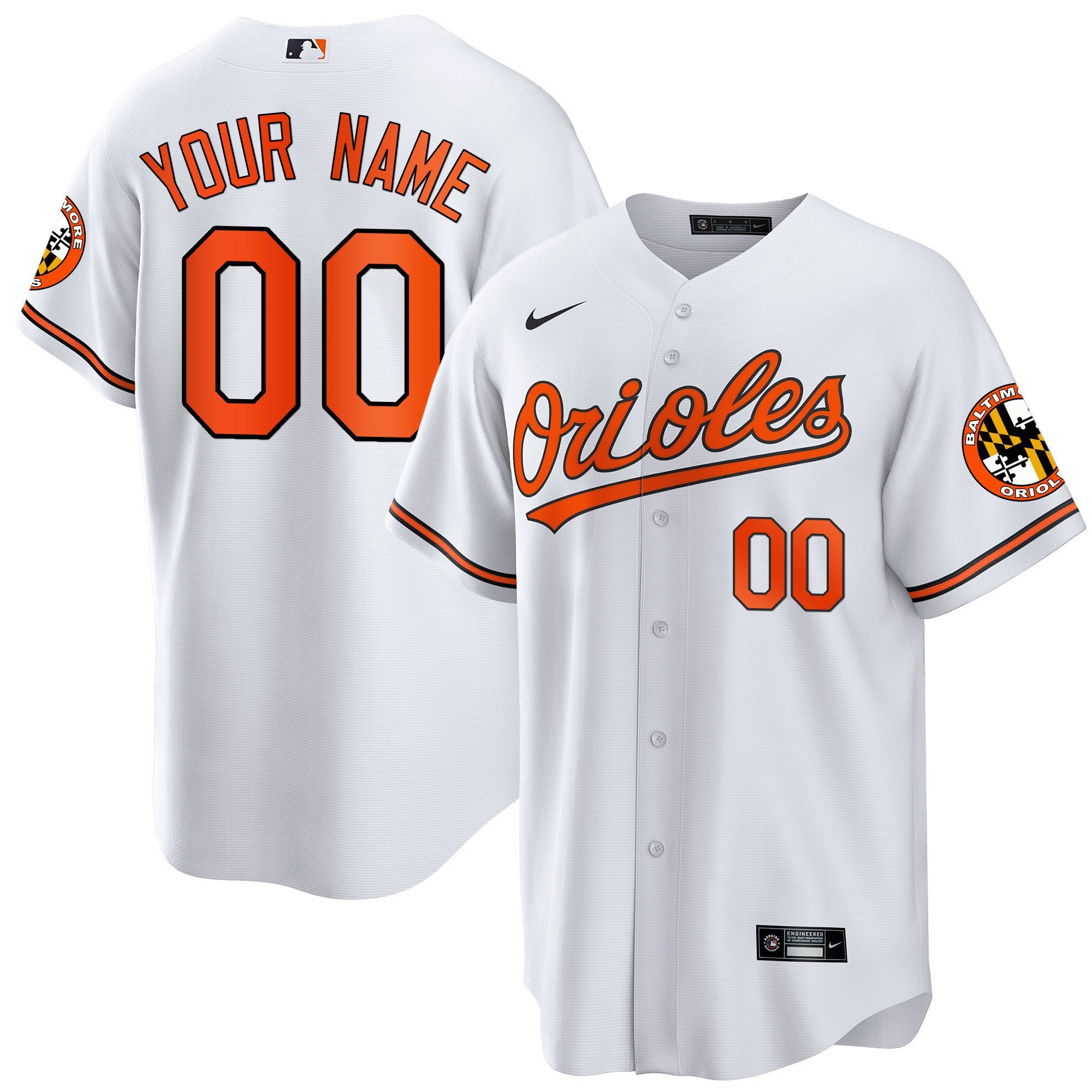 Baltimore 2023 Special Gold Cool Custom Jersey