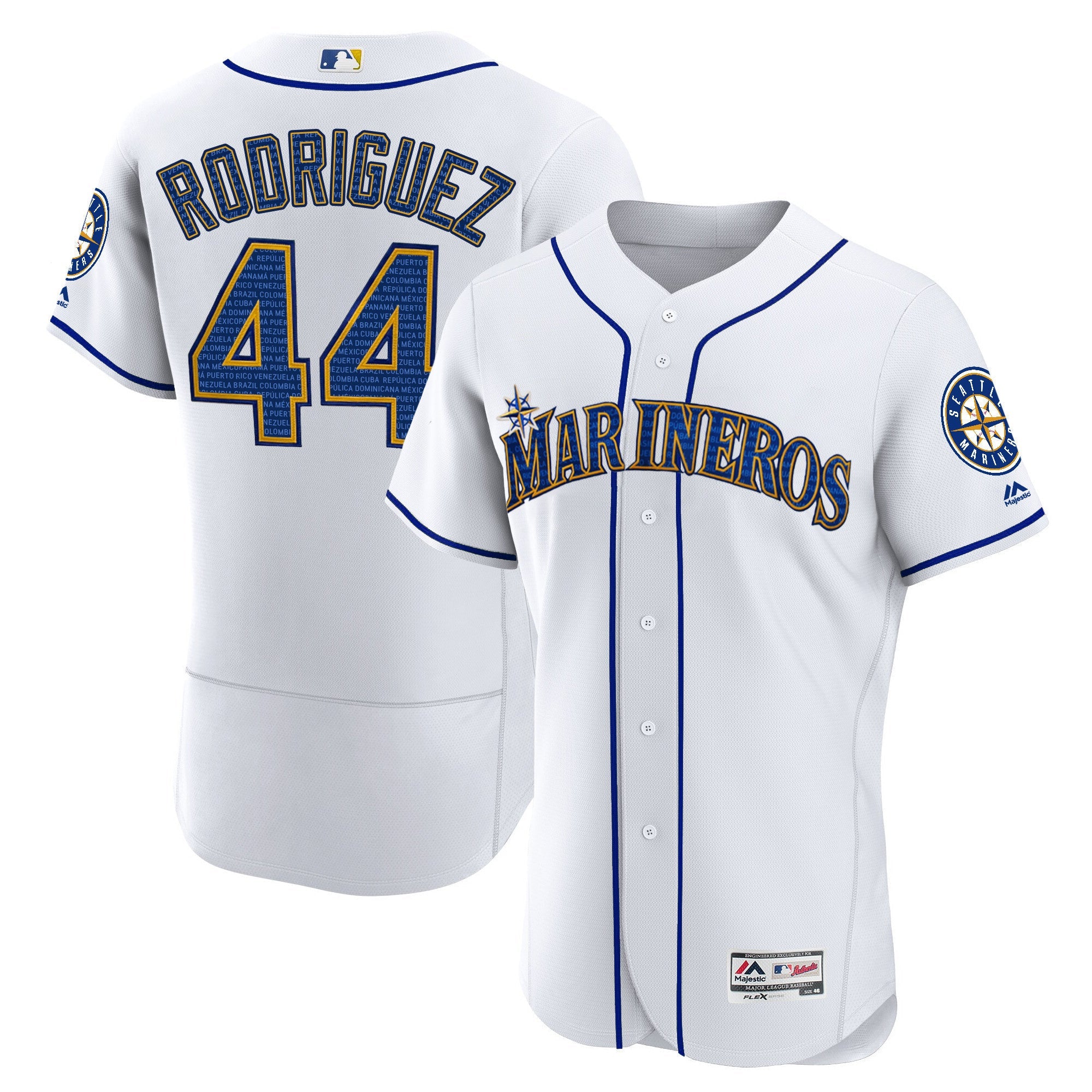 Seattle Marineros Hispanic Heritage Jersey