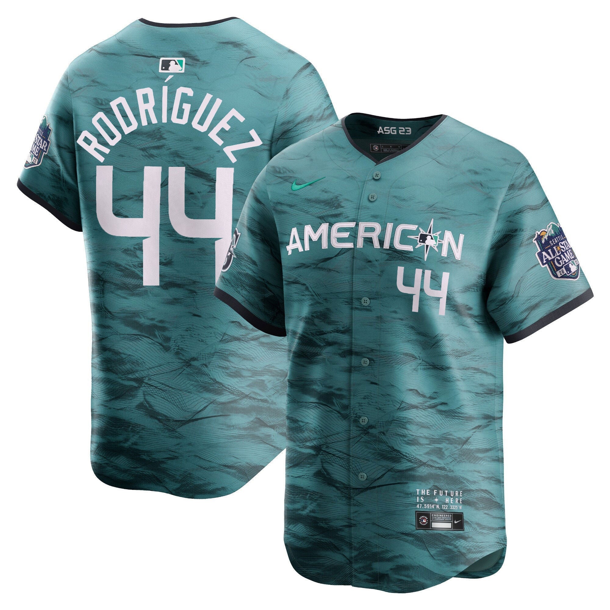 Men’s American League 2023 All-Star Game Teal Jersey