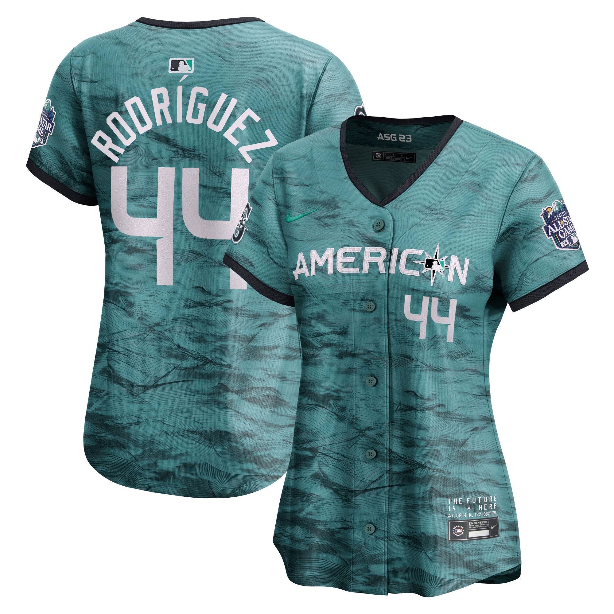 Women’s American League 2023 All-Star Game Teal Jersey