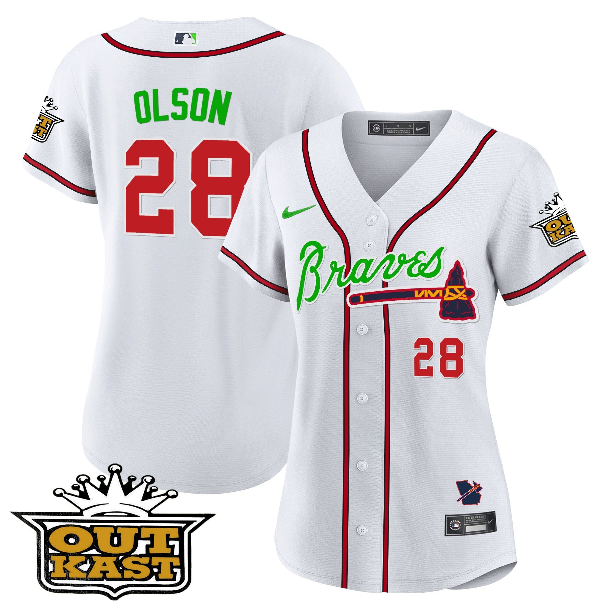 Women’s Atlanta Outkast Baseball Jersey V2