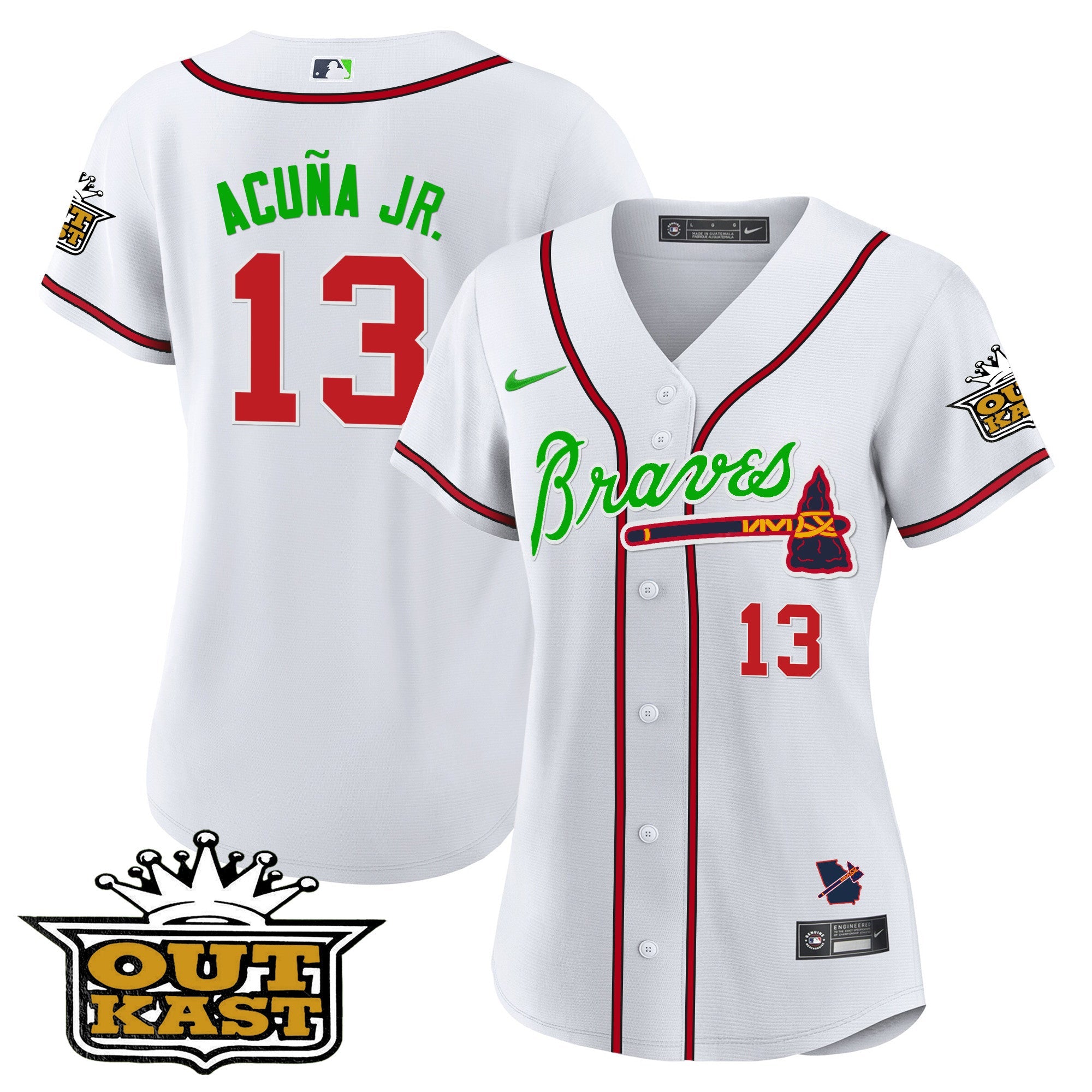Women’s Atlanta Outkast Baseball Jersey V2