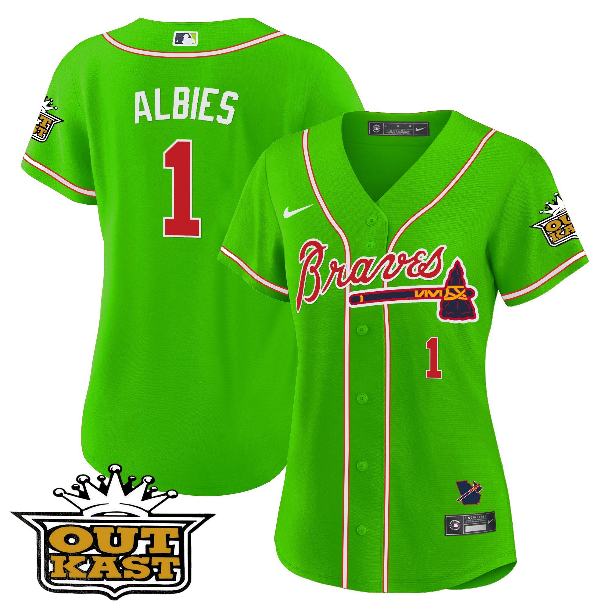 Women’s Atlanta Outkast Baseball Jersey V2