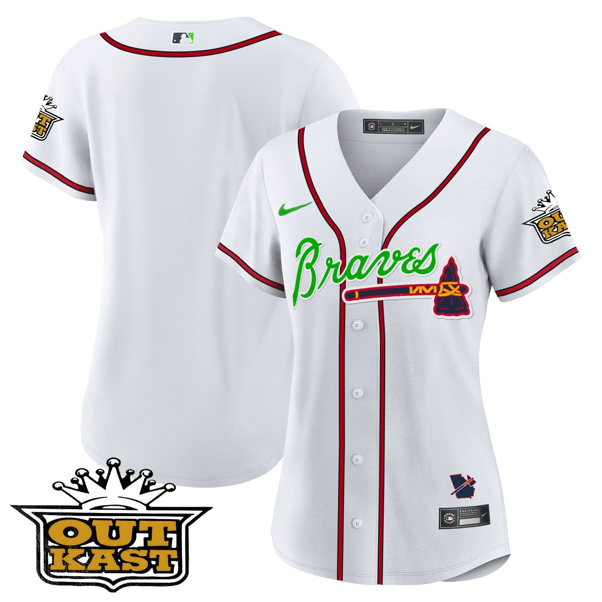 Women’s Atlanta Outkast Baseball Jersey V2