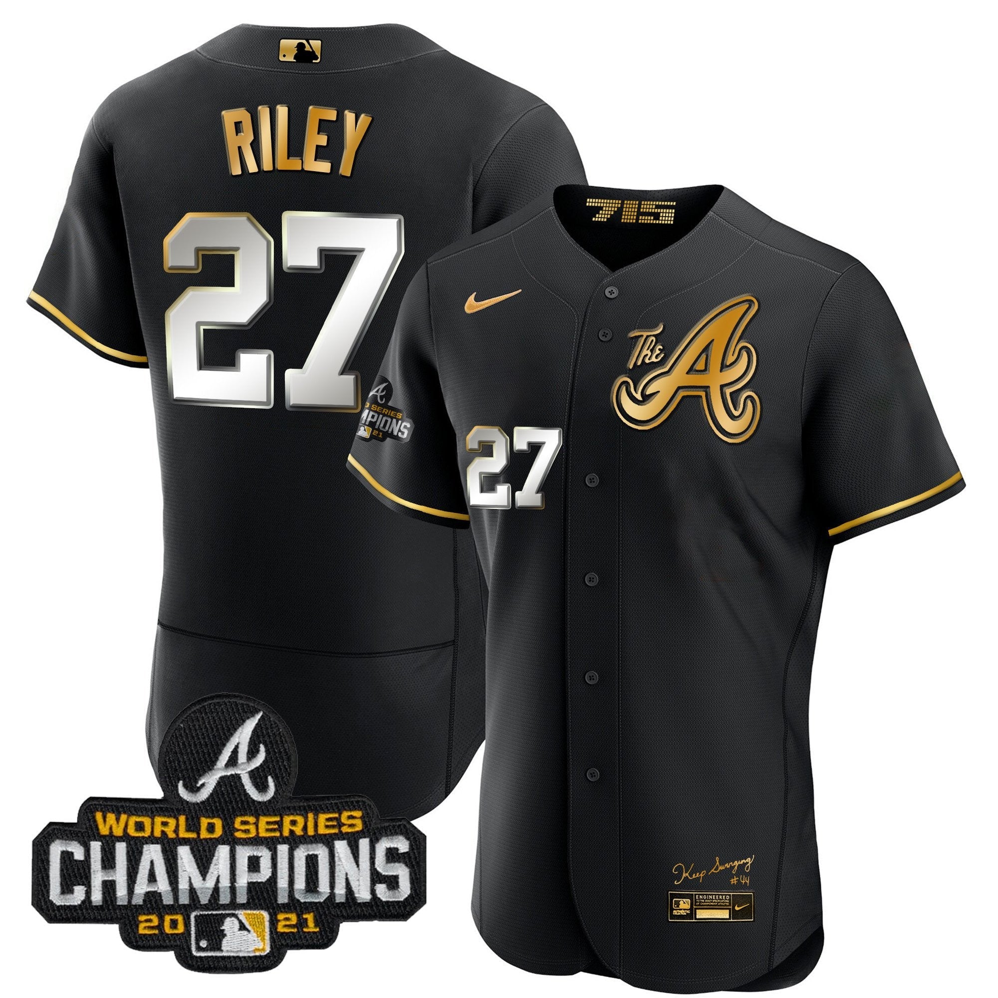 Youth’s Atlanta Champions City Connect Gold Flex Base Jersey
