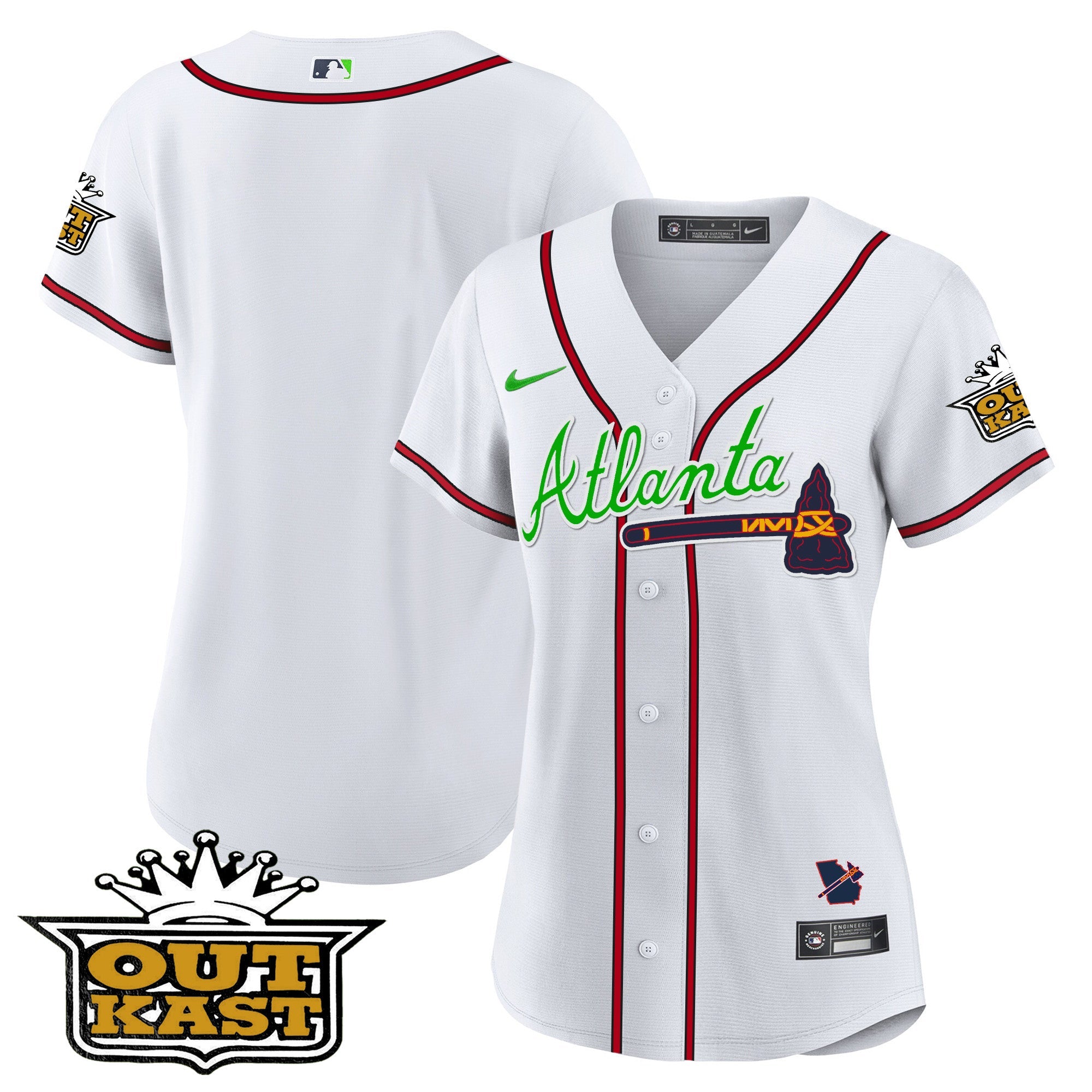 Women’s Atlanta Outkast Baseball Jersey V3